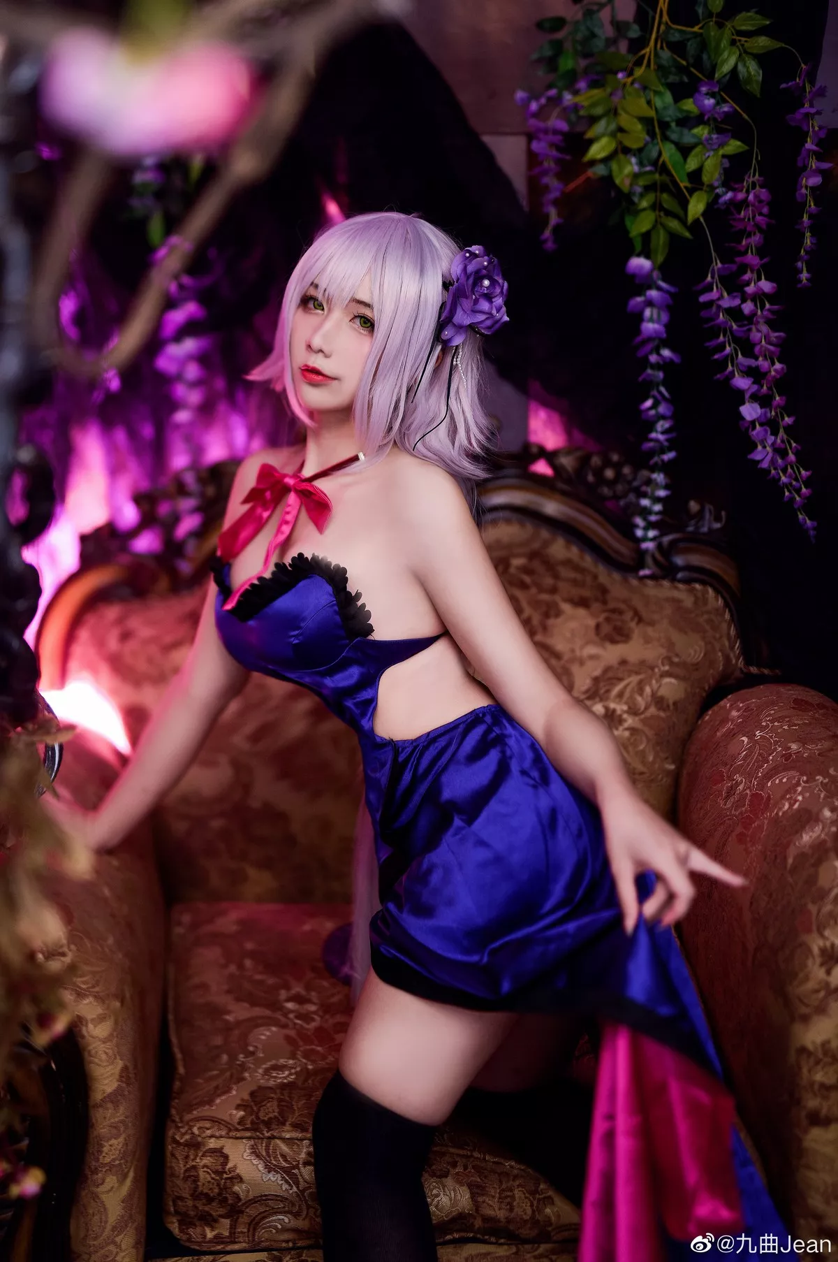 动漫博主九曲Jean-FGO主题私房性感多套服饰系列秀完美身材迷人诱惑写真167P