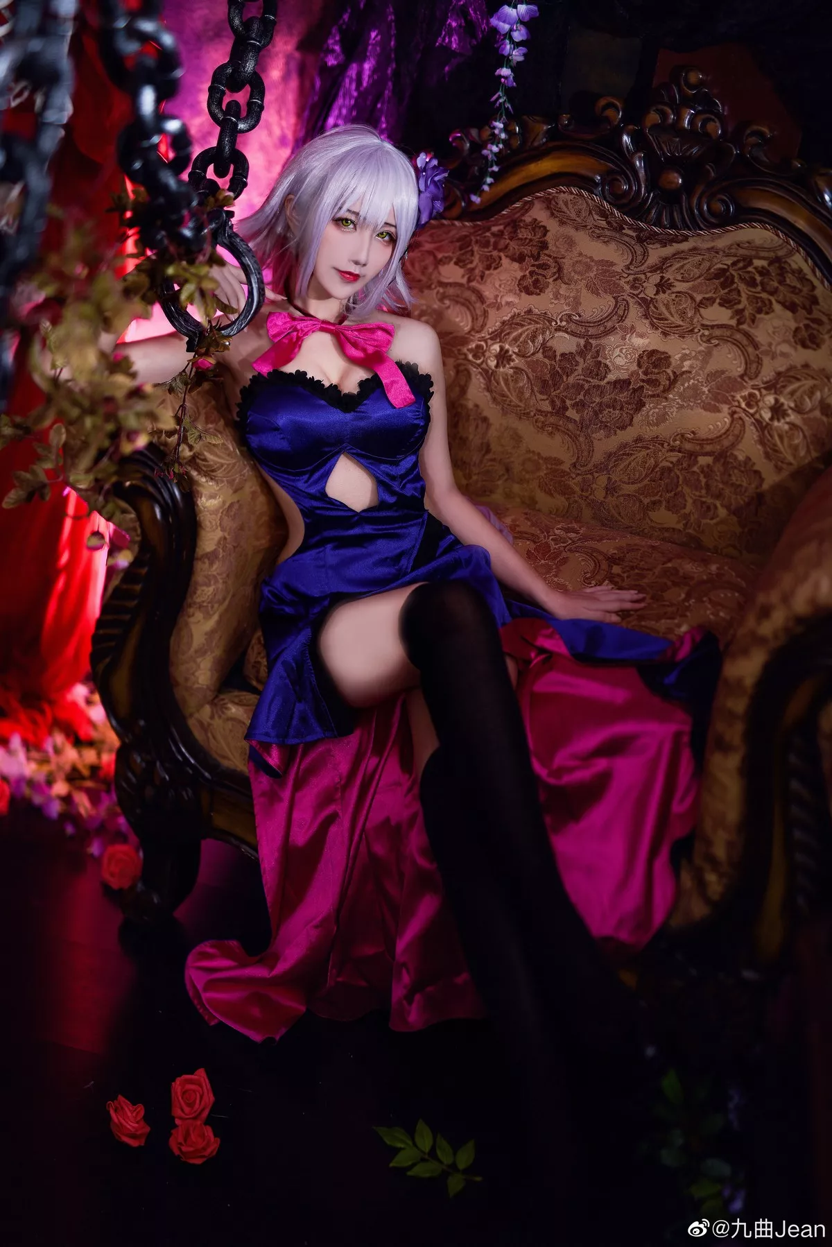 动漫博主九曲Jean-FGO主题私房性感多套服饰系列秀完美身材迷人诱惑写真167P