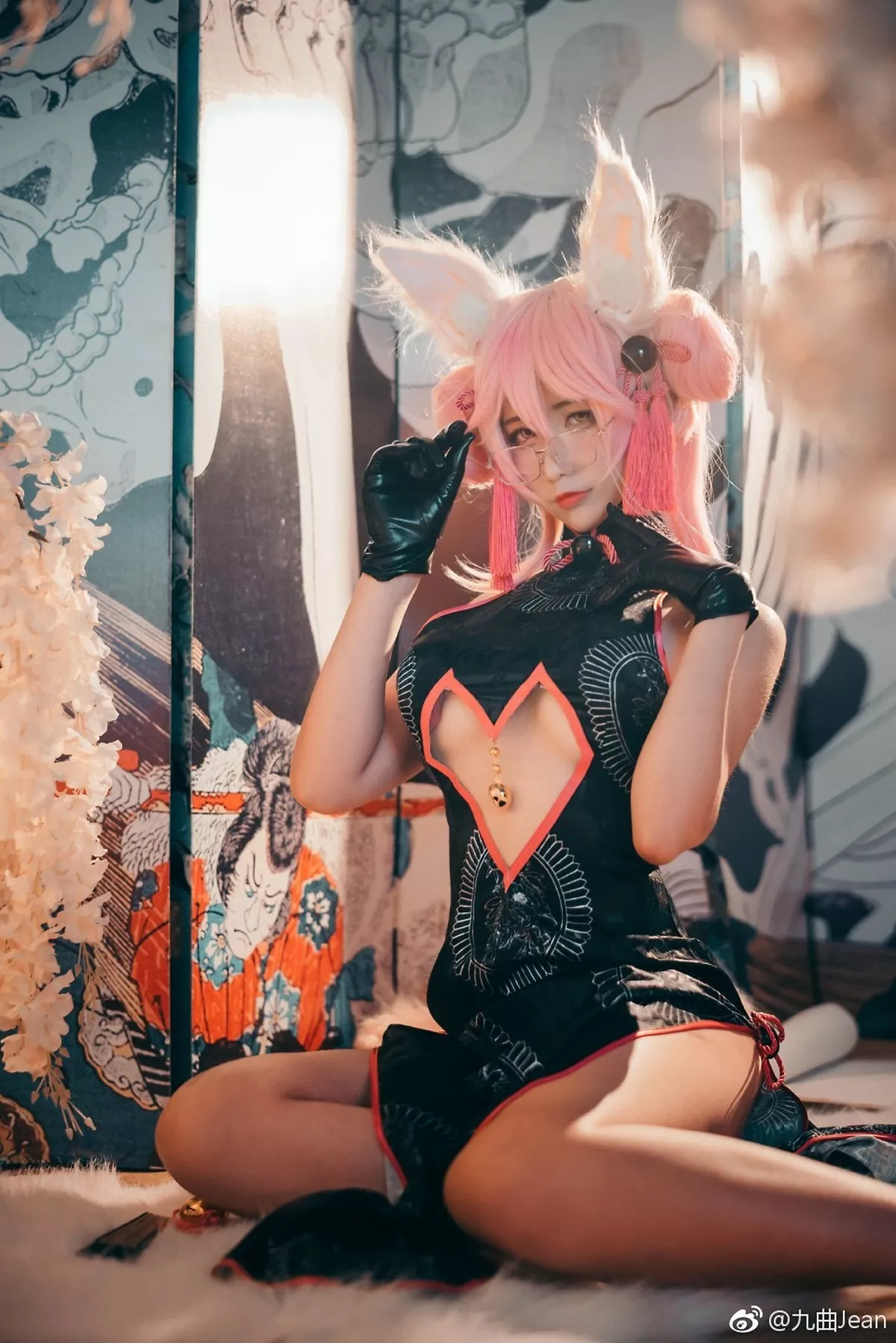 动漫博主九曲Jean-FGO主题私房性感多套服饰系列秀完美身材迷人诱惑写真167P