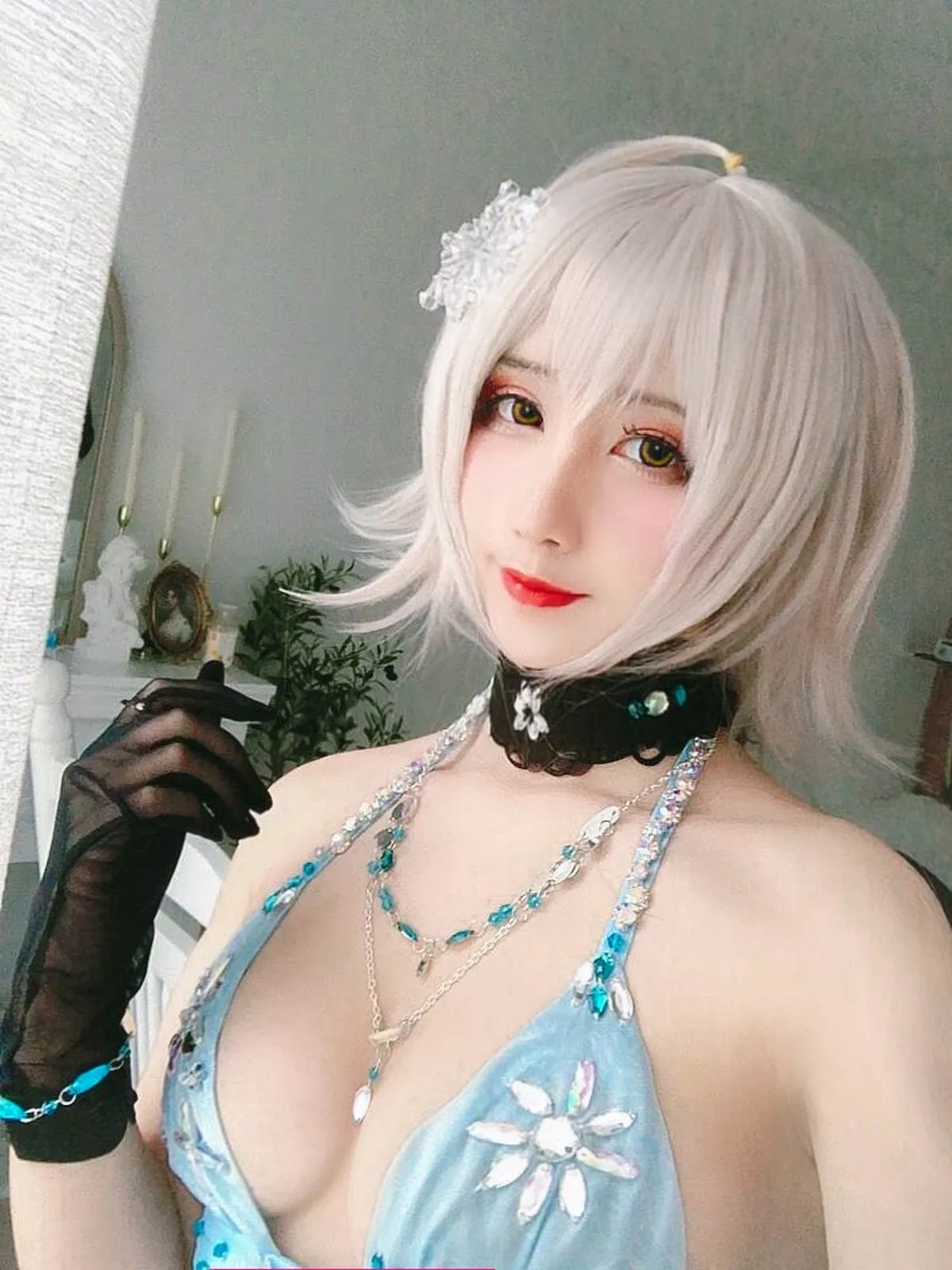 动漫博主九曲Jean-FGO主题私房性感多套服饰系列秀完美身材迷人诱惑写真167P