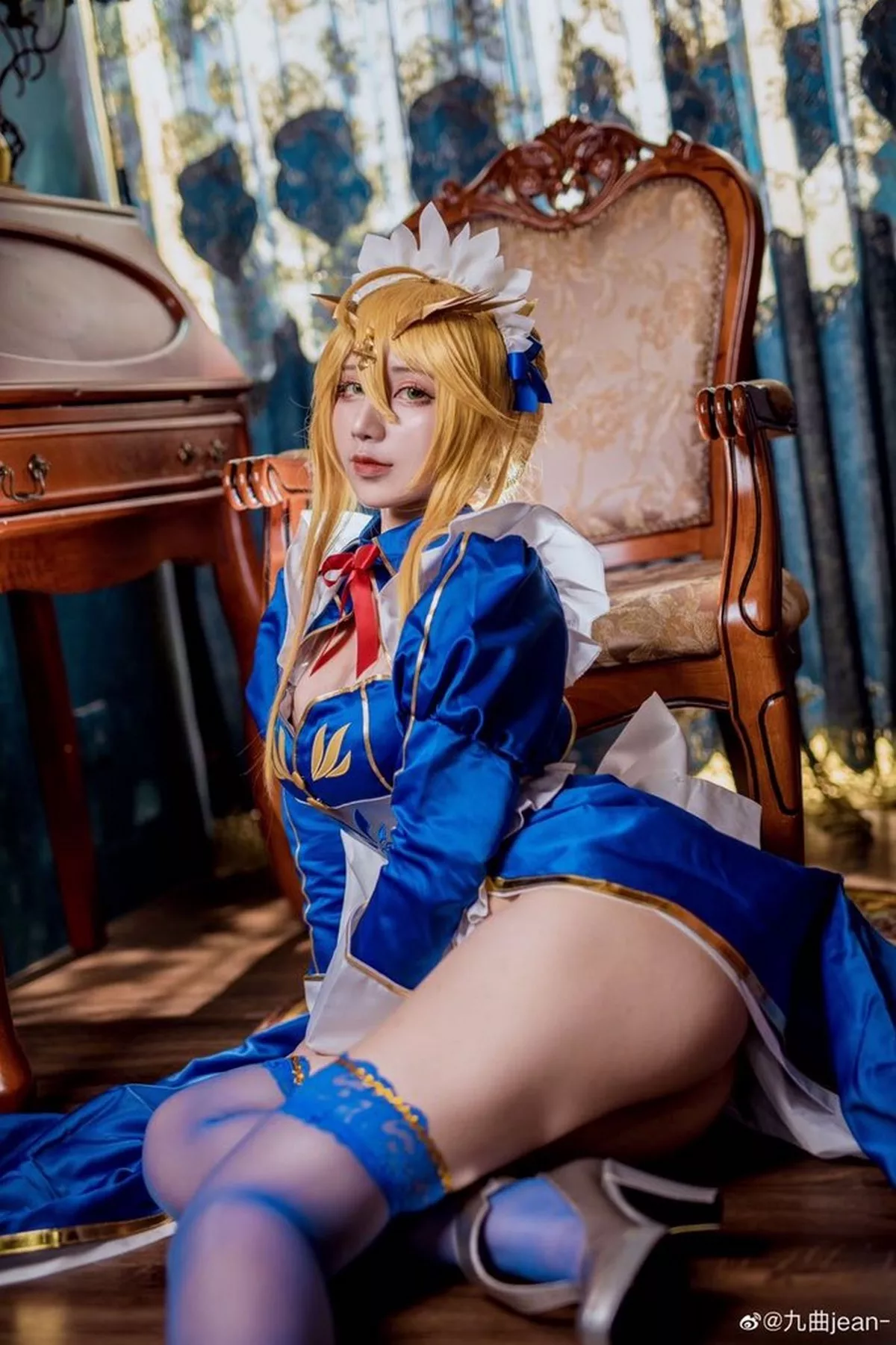 动漫博主九曲Jean-FGO主题私房性感多套服饰系列秀完美身材迷人诱惑写真167P