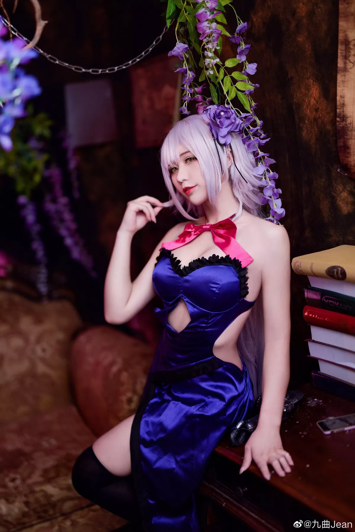 动漫博主九曲Jean-FGO主题私房性感多套服饰系列秀完美身材迷人诱惑写真167P