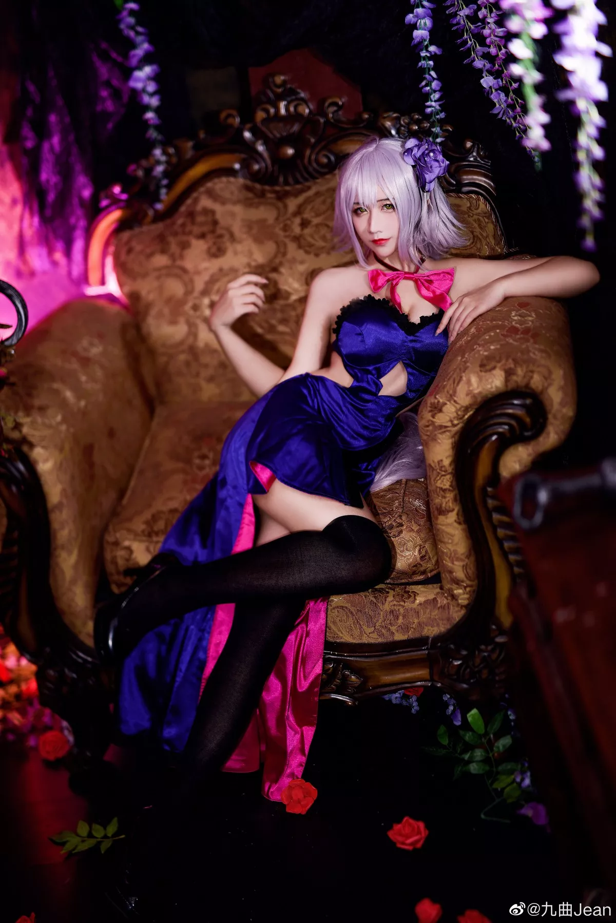 动漫博主九曲Jean-FGO主题私房性感多套服饰系列秀完美身材迷人诱惑写真167P