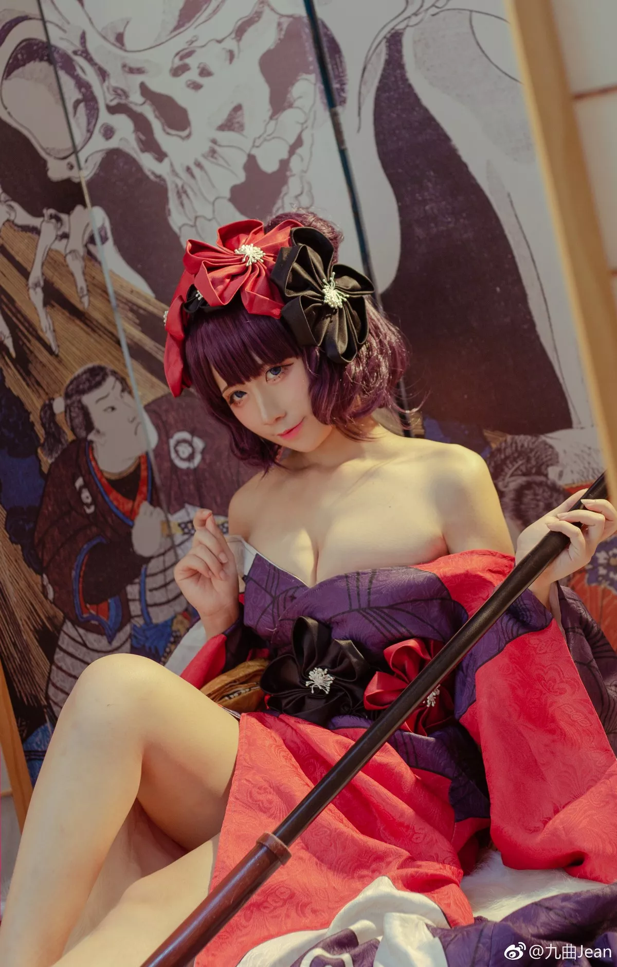 动漫博主九曲Jean-FGO主题私房性感多套服饰系列秀完美身材迷人诱惑写真167P