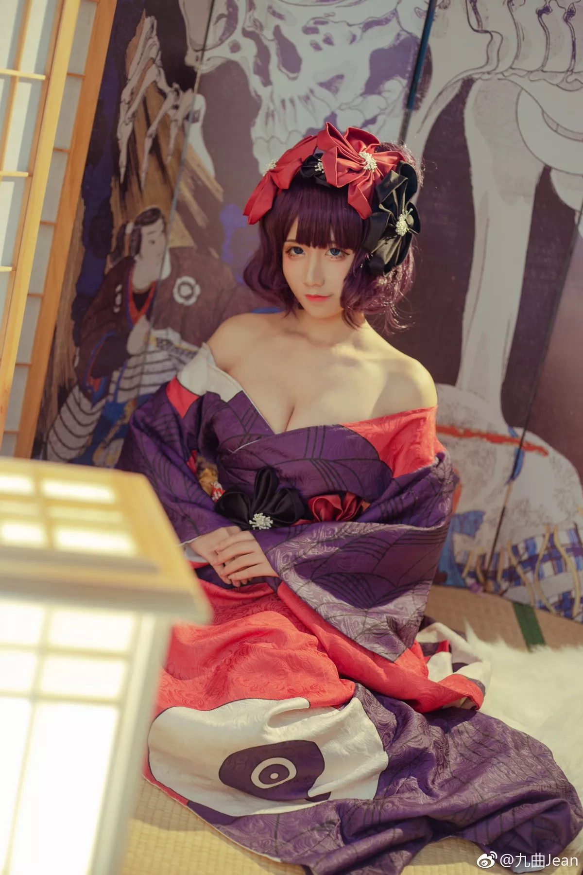 动漫博主九曲Jean-FGO主题私房性感多套服饰系列秀完美身材迷人诱惑写真167P