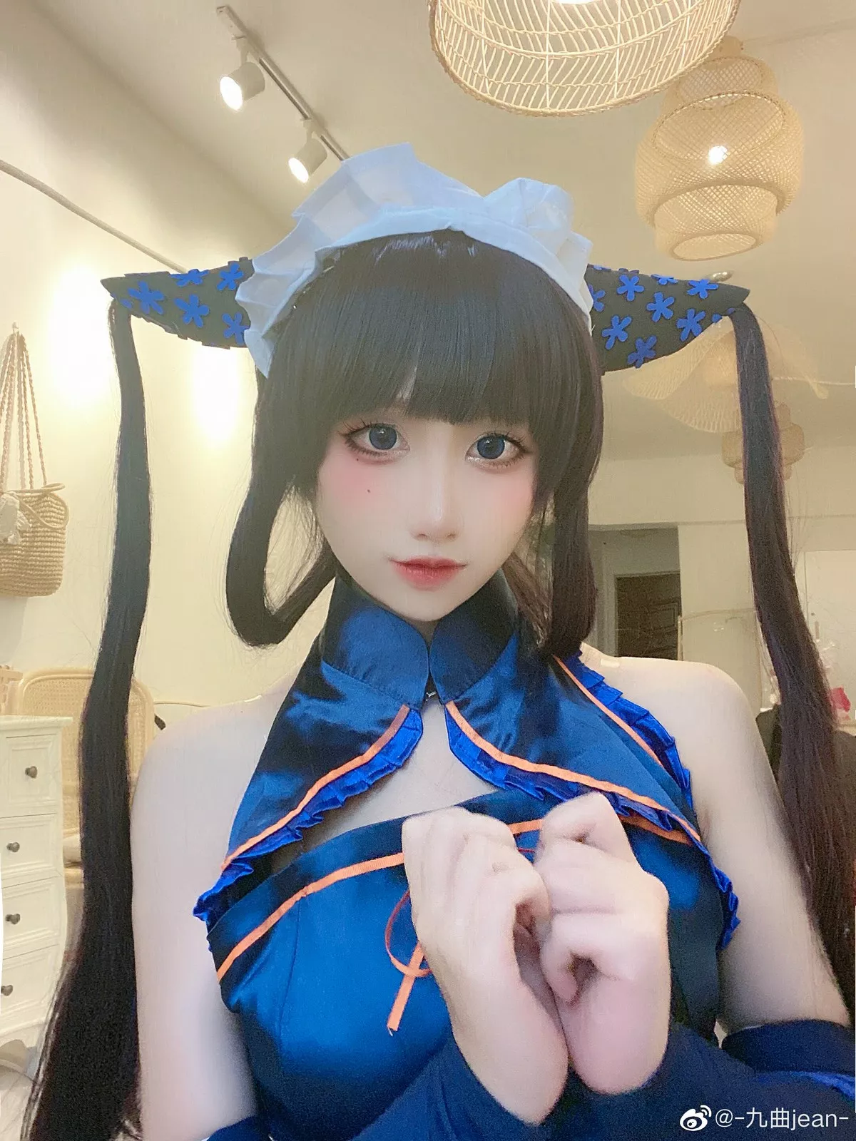 动漫博主九曲Jean-FGO主题私房性感多套服饰系列秀完美身材迷人诱惑写真167P