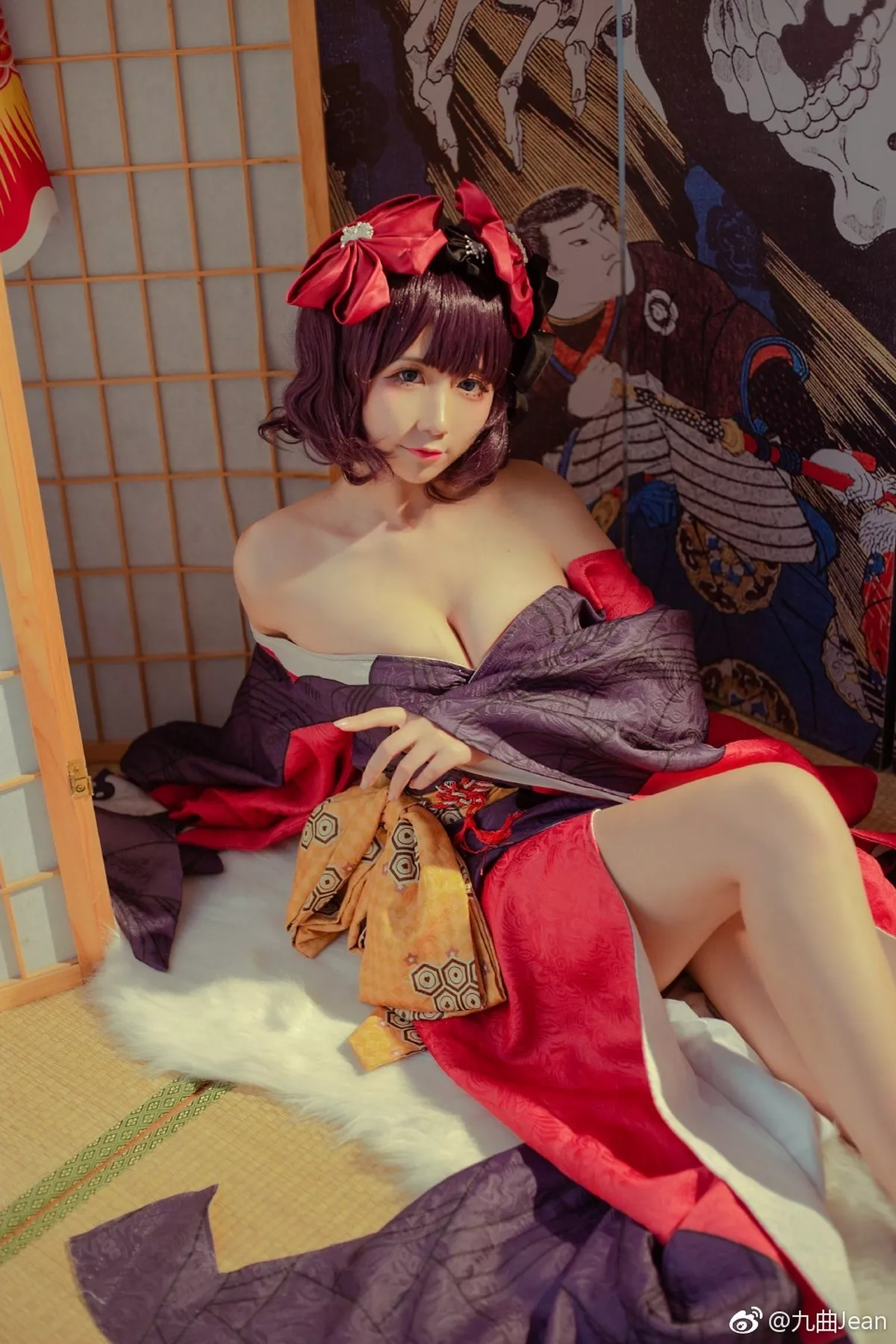 动漫博主九曲Jean-FGO主题私房性感多套服饰系列秀完美身材迷人诱惑写真167P