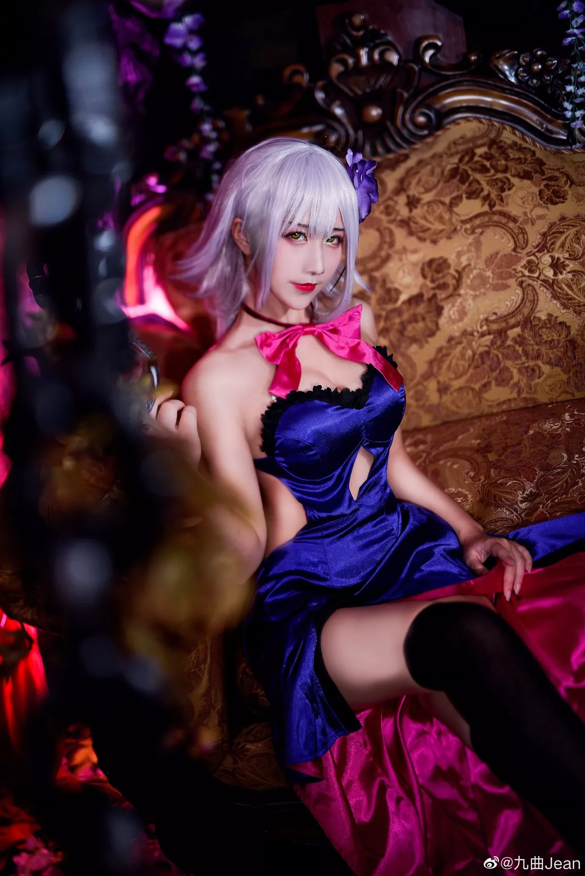 动漫博主九曲Jean-FGO主题私房性感多套服饰系列秀完美身材迷人诱惑写真167P