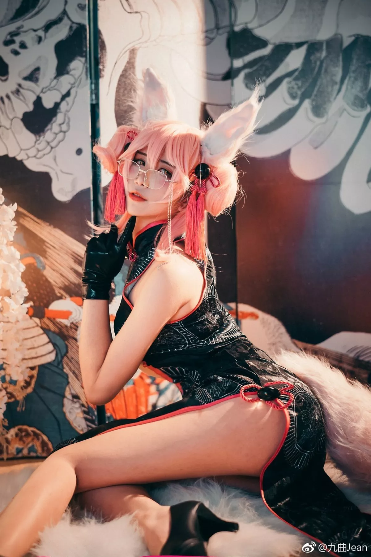 动漫博主九曲Jean-FGO主题私房性感多套服饰系列秀完美身材迷人诱惑写真167P