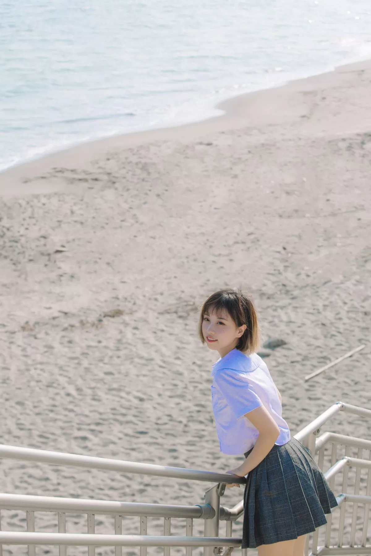 次元少女念雪ww六月间事主题日本旅拍系列户外性感JK制服+和服迷人诱惑写真100P
