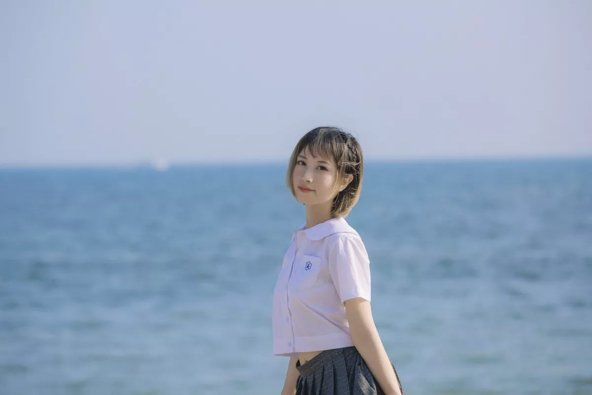 次元少女念雪ww六月间事主题日本旅拍系列户外性感JK制服+和服迷人诱惑写真100P