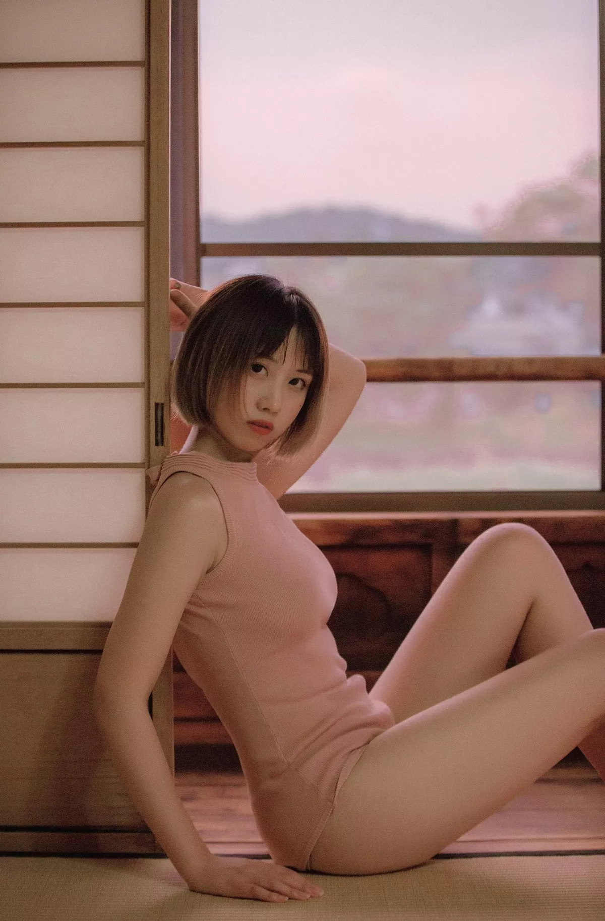 次元少女念雪ww六月间事主题日本旅拍系列户外性感JK制服+和服迷人诱惑写真100P