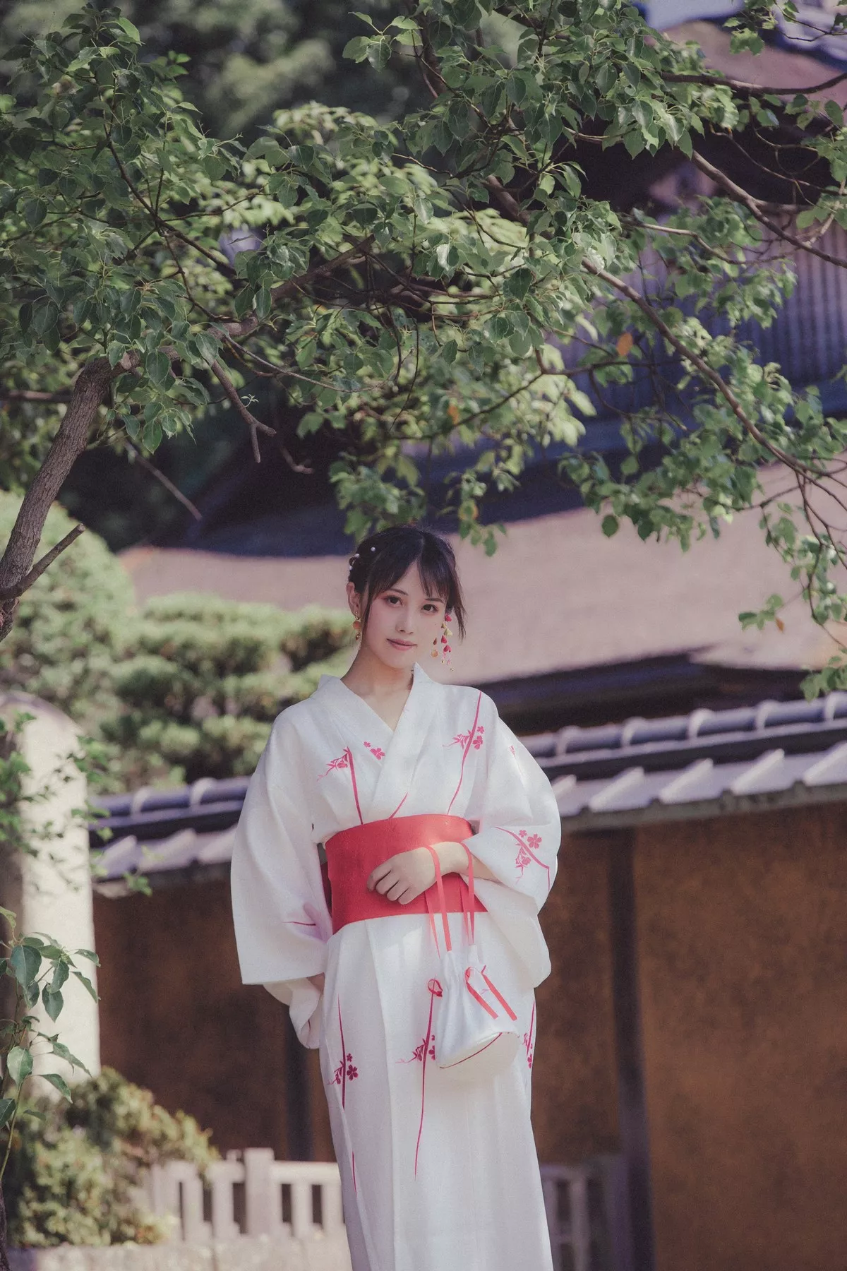次元少女念雪ww六月间事主题日本旅拍系列户外性感JK制服+和服迷人诱惑写真100P