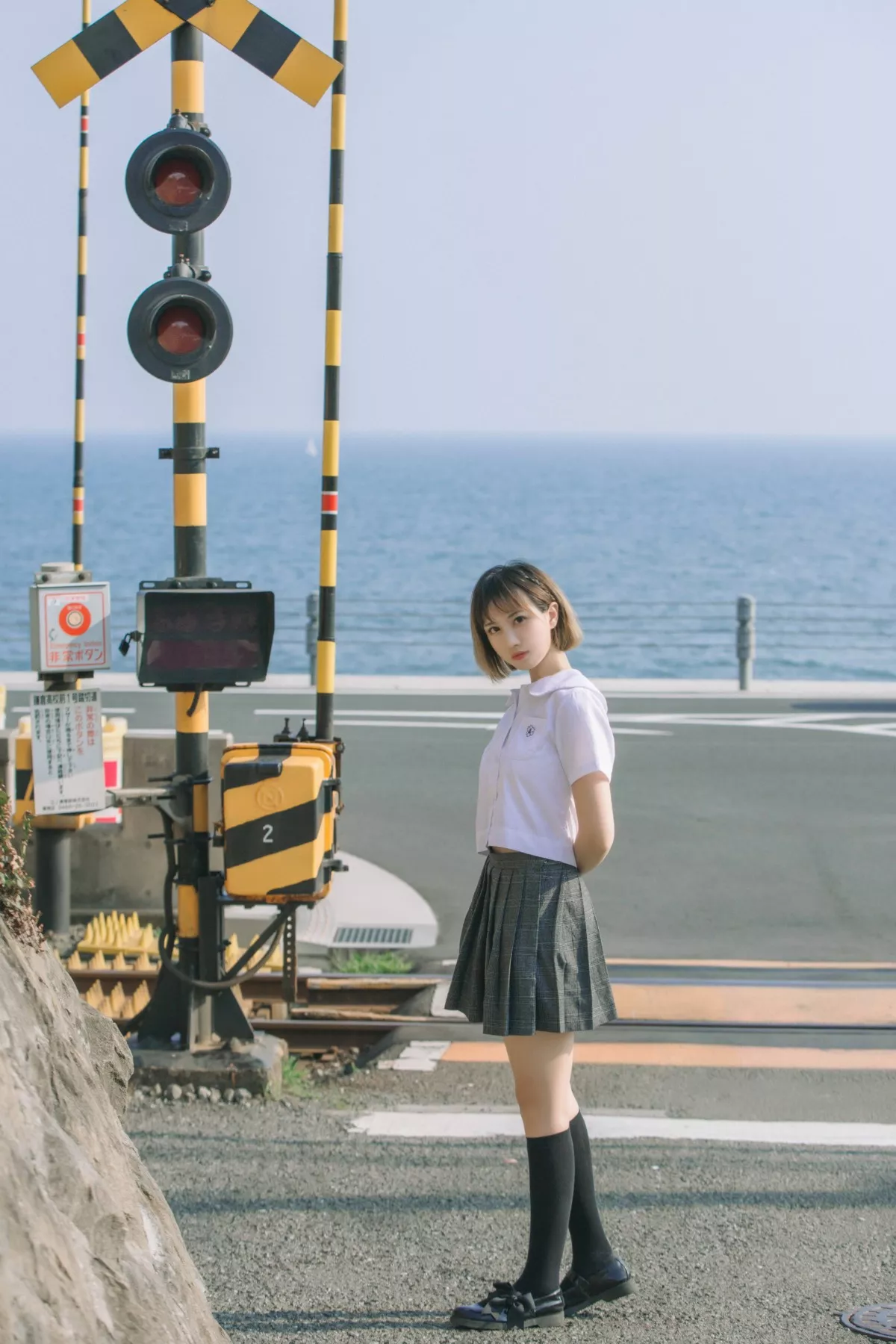 次元少女念雪ww六月间事主题日本旅拍系列户外性感JK制服+和服迷人诱惑写真100P