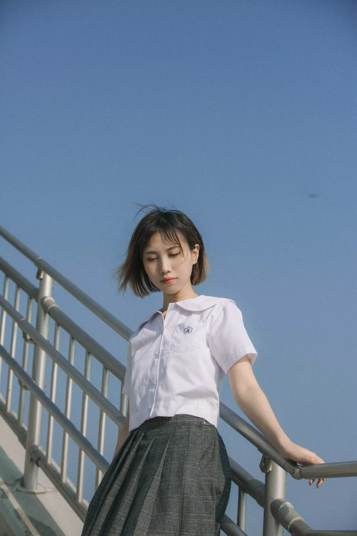 次元少女念雪ww六月间事主题日本旅拍系列户外性感JK制服+和服迷人诱惑写真100P