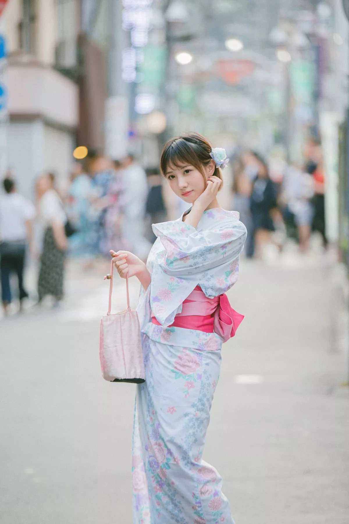 次元少女念雪ww六月间事主题日本旅拍系列户外性感JK制服+和服迷人诱惑写真100P
