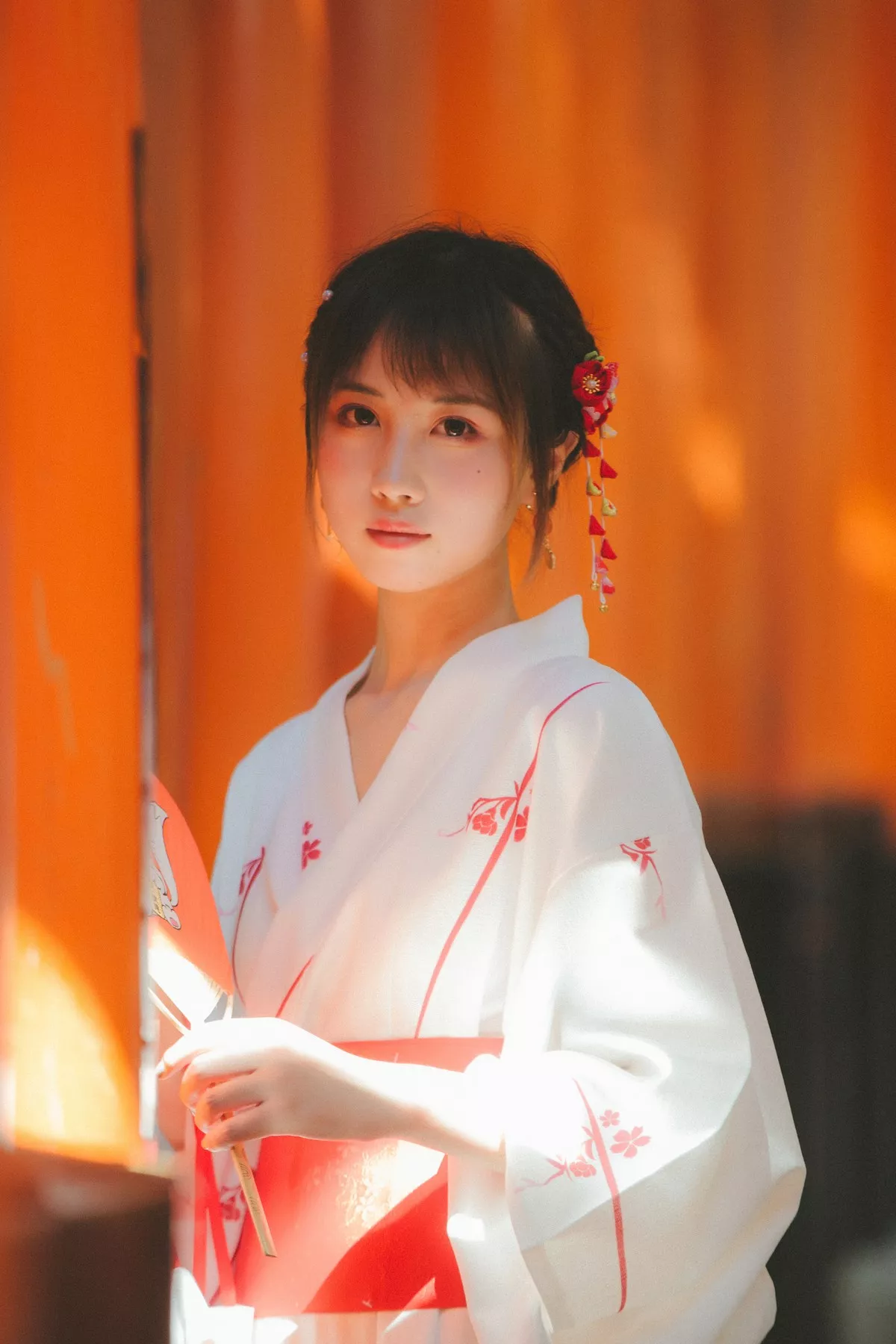 次元少女念雪ww六月间事主题日本旅拍系列户外性感JK制服+和服迷人诱惑写真100P