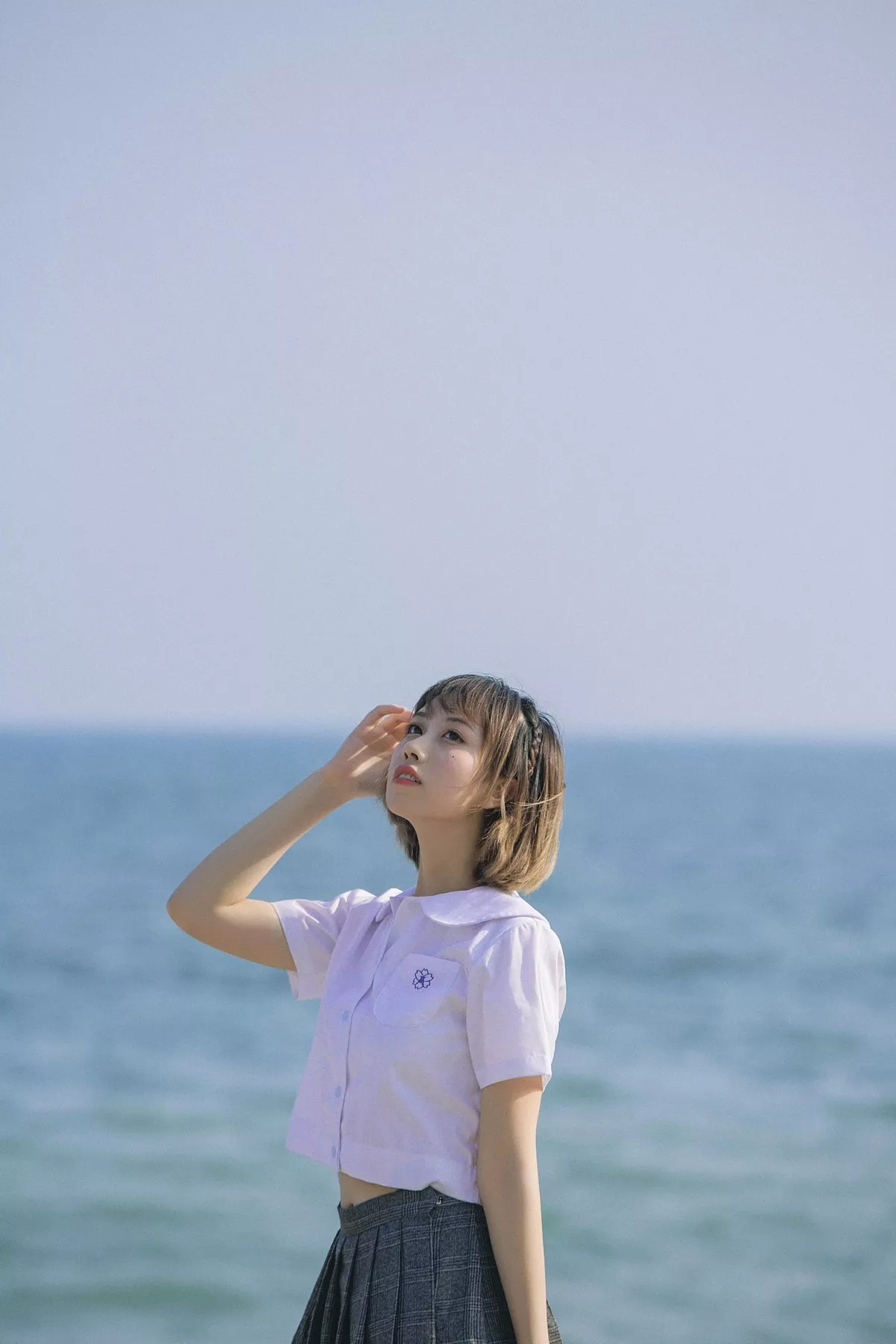次元少女念雪ww六月间事主题日本旅拍系列户外性感JK制服+和服迷人诱惑写真100P