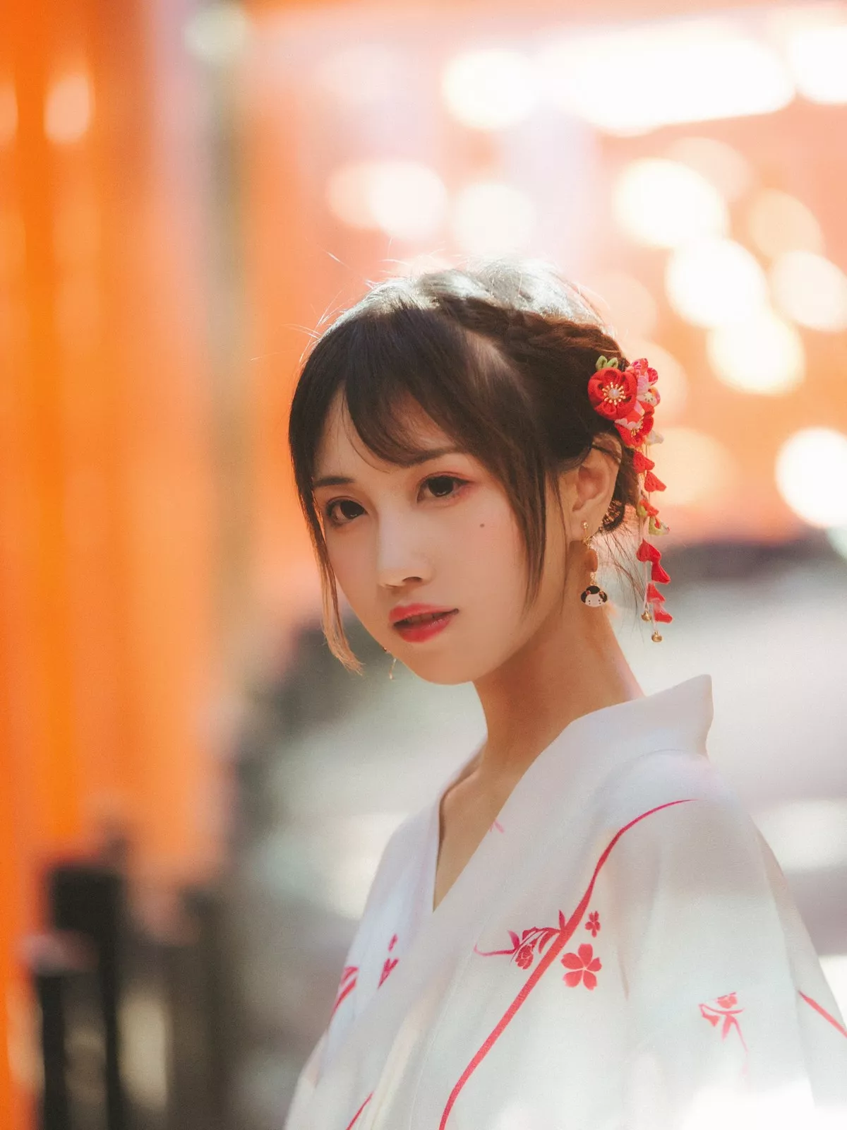 次元少女念雪ww六月间事主题日本旅拍系列户外性感JK制服+和服迷人诱惑写真100P