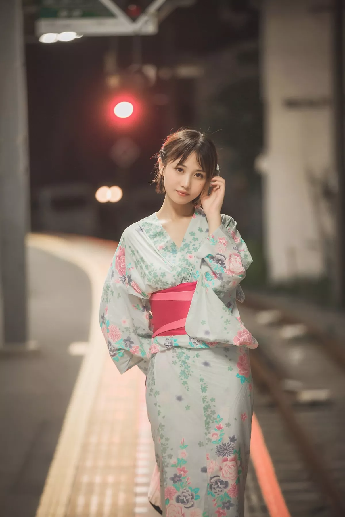 次元少女念雪ww六月间事主题日本旅拍系列户外性感JK制服+和服迷人诱惑写真100P