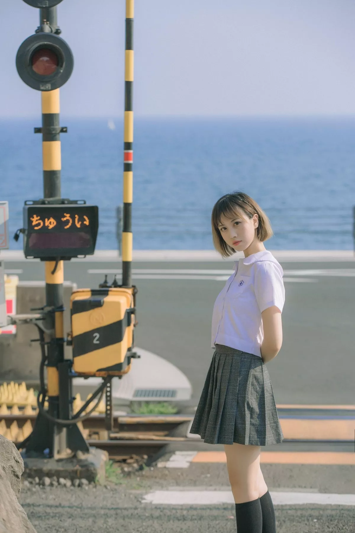 次元少女念雪ww六月间事主题日本旅拍系列户外性感JK制服+和服迷人诱惑写真100P