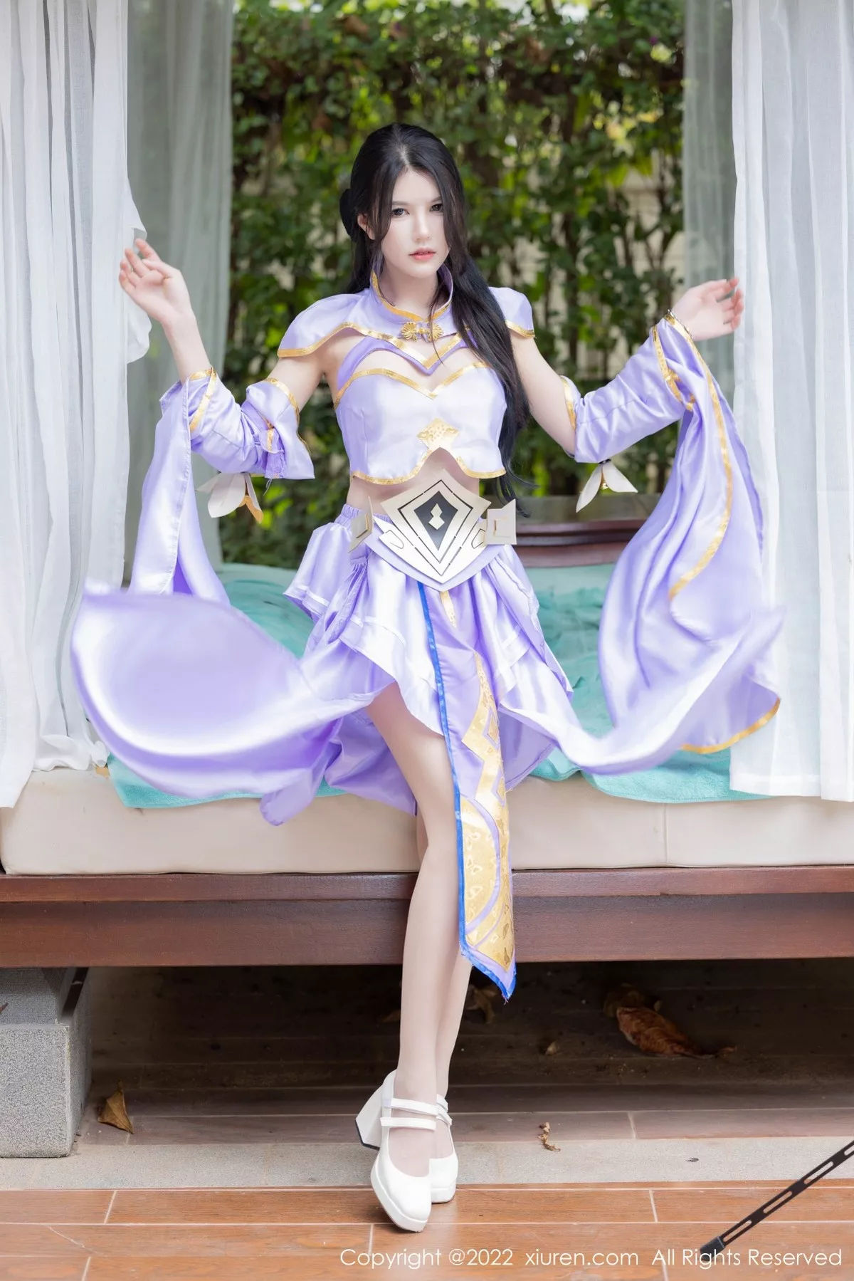 XiuRen第4948期_女神绮里嘉ula珠三角旅拍模特合集性感Cos装扮秀完美身材诱惑写真51P