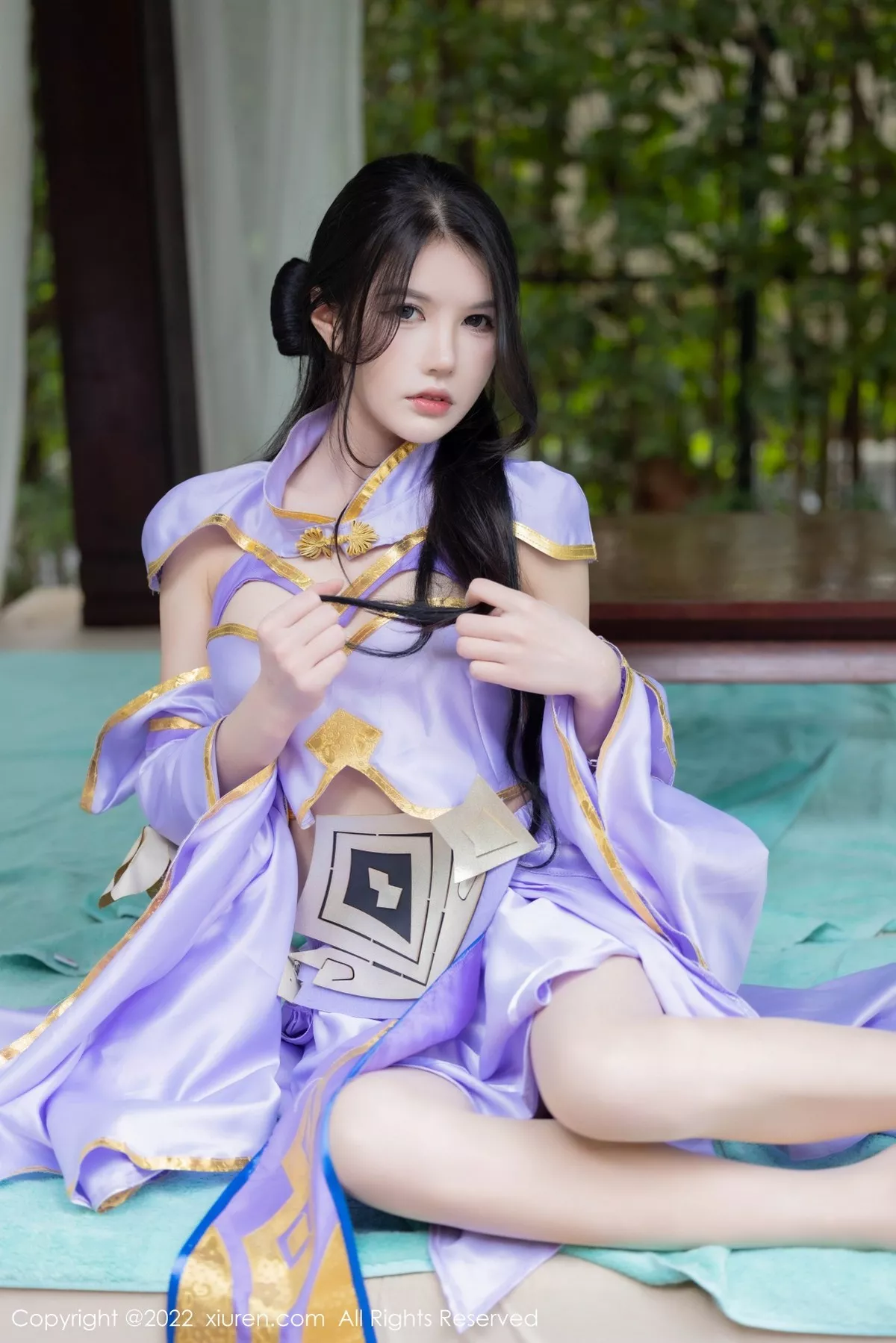 XiuRen第4948期_女神绮里嘉ula珠三角旅拍模特合集性感Cos装扮秀完美身材诱惑写真51P