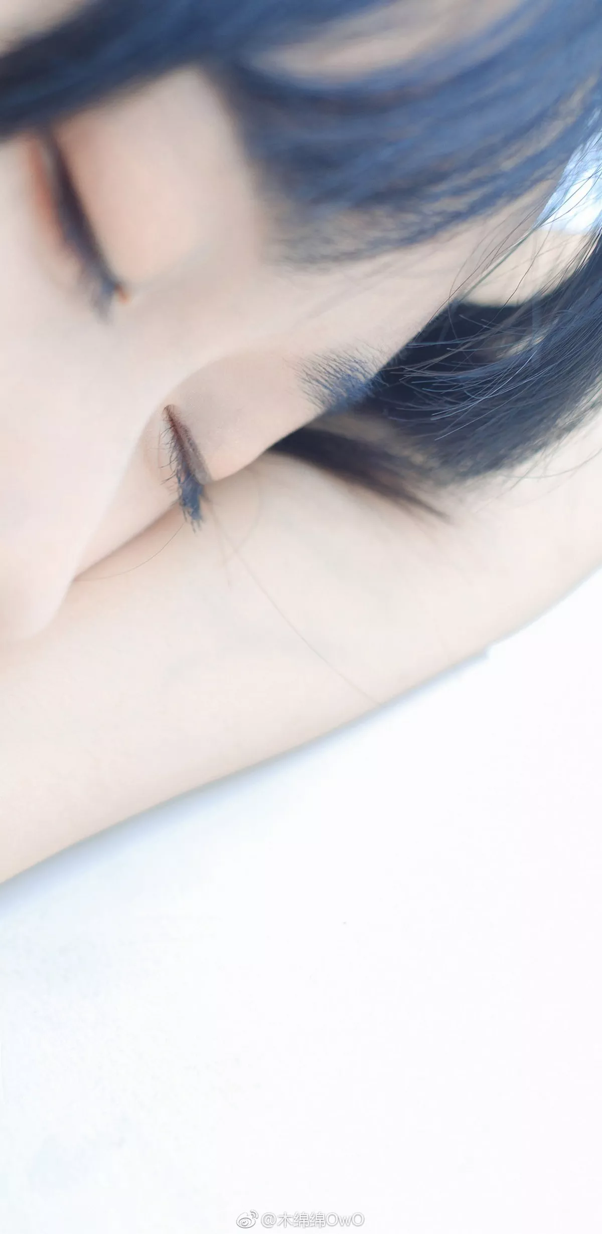 萌系小姐姐木绵绵OwO白裙JK主题户外性感白色短T配百褶裙秀美腿迷人写真35P