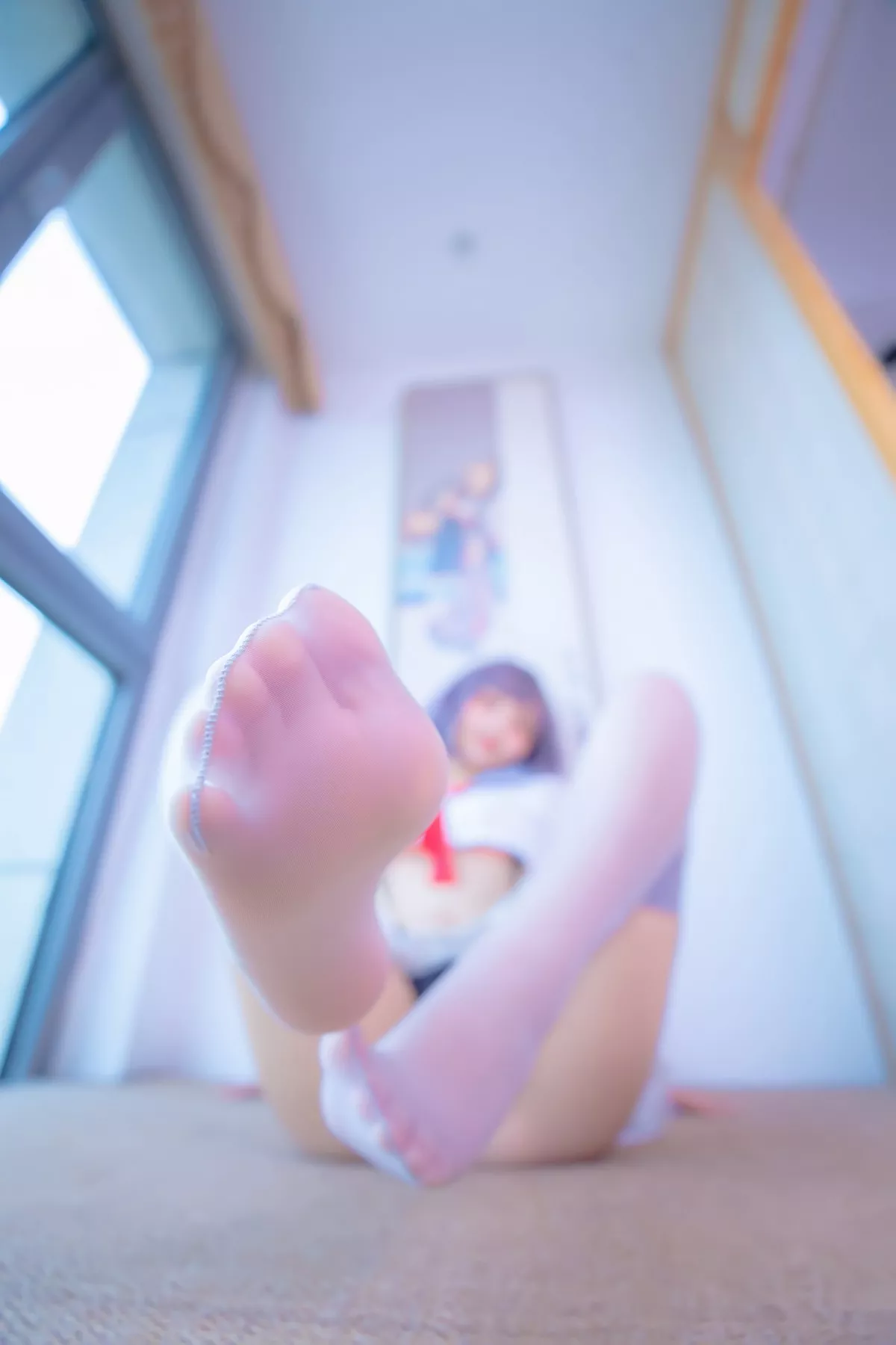 萝莉美女神楽坂真冬灰丝JK主题私房性感超短JK服饰配灰丝袜秀美腿诱惑写真75P