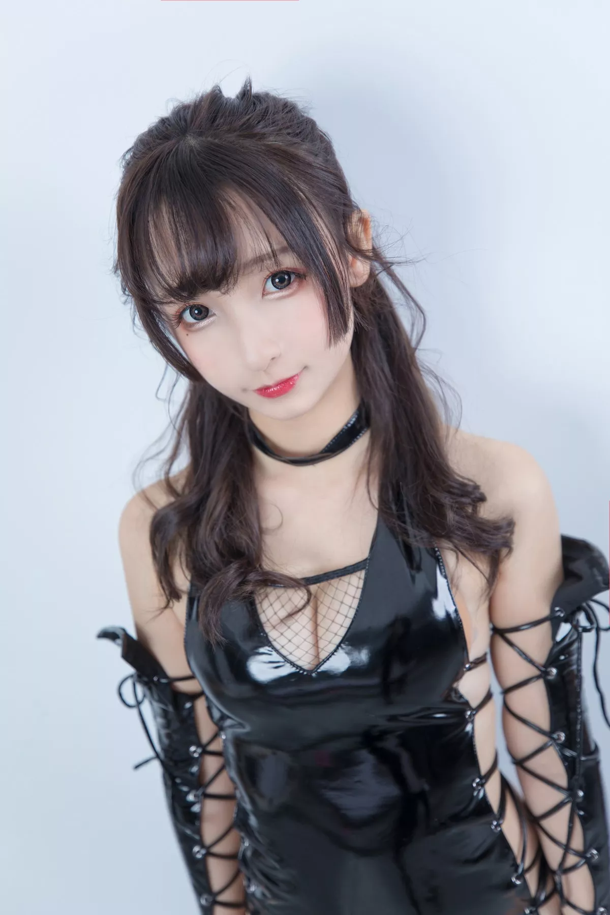 萝莉美女神楽坂真冬美女武士主题性感黑色皮质服饰秀完美身材迷人诱惑写真150P
