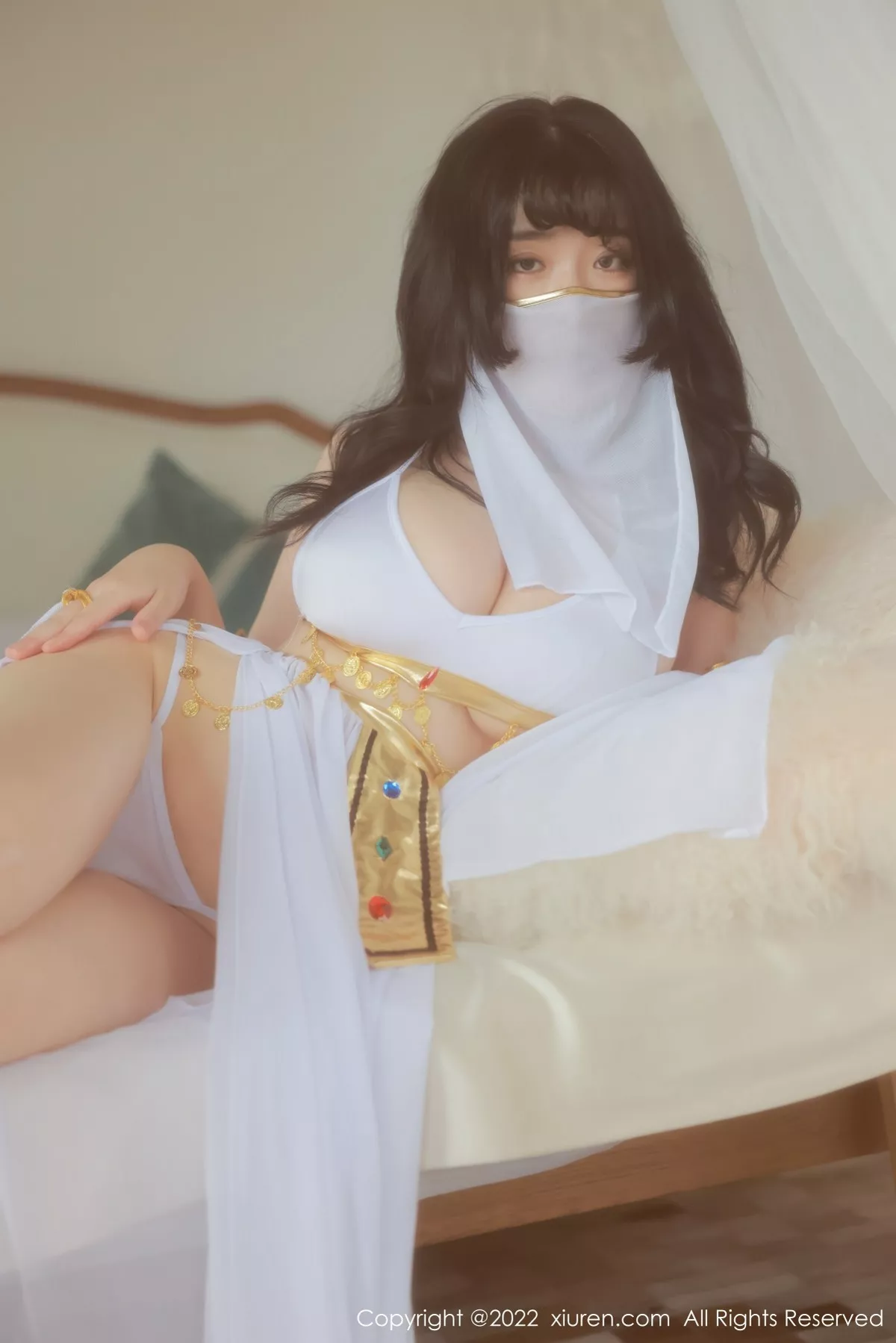 XiuRen第5341期_模特奶酥36E私房性感白色轻透服饰秀丰满身材傲人豪乳诱惑写真51P