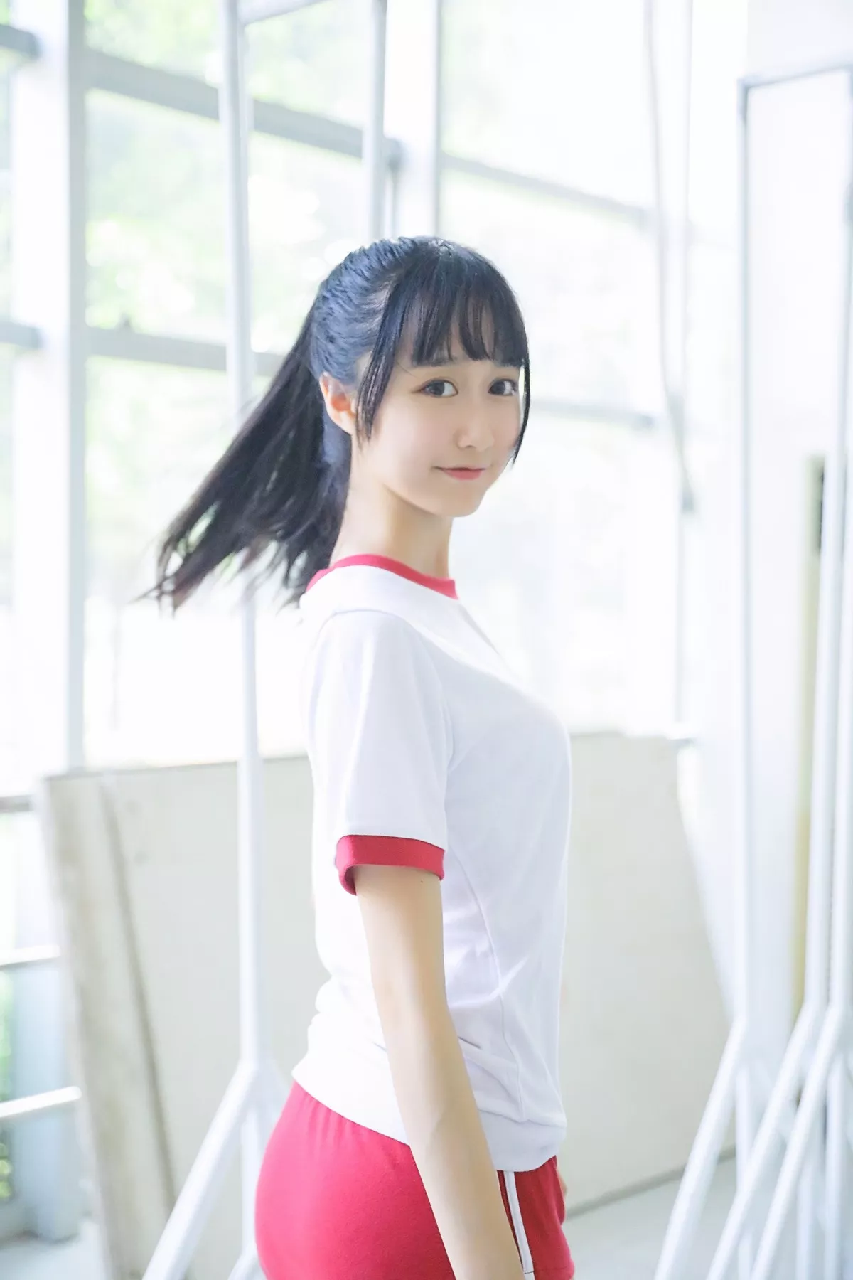 萌系小姐姐木绵绵OwO上体育课啦主题户外性感学妹JK+体育课运动服迷人写真59P