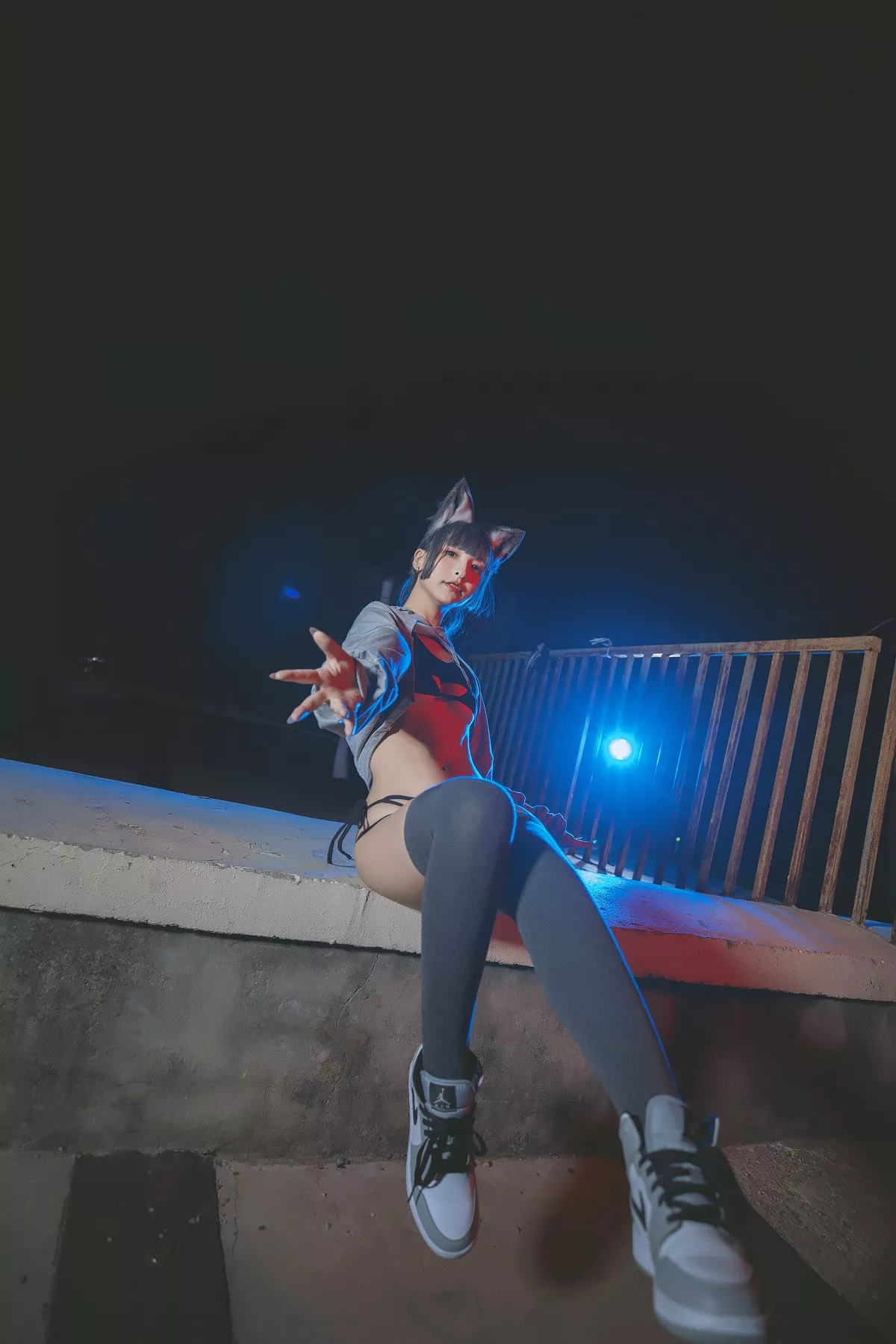 萝莉美女神楽板真冬狼妹&兔娘主题私房性感服饰系列秀完美身材迷人诱惑写真150P
