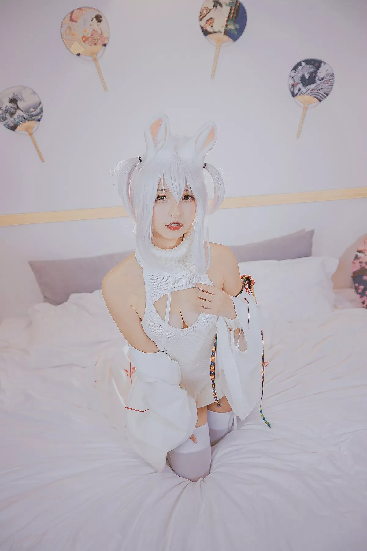 萝莉美女神楽板真冬狼妹&兔娘主题私房性感服饰系列秀完美身材迷人诱惑写真150P