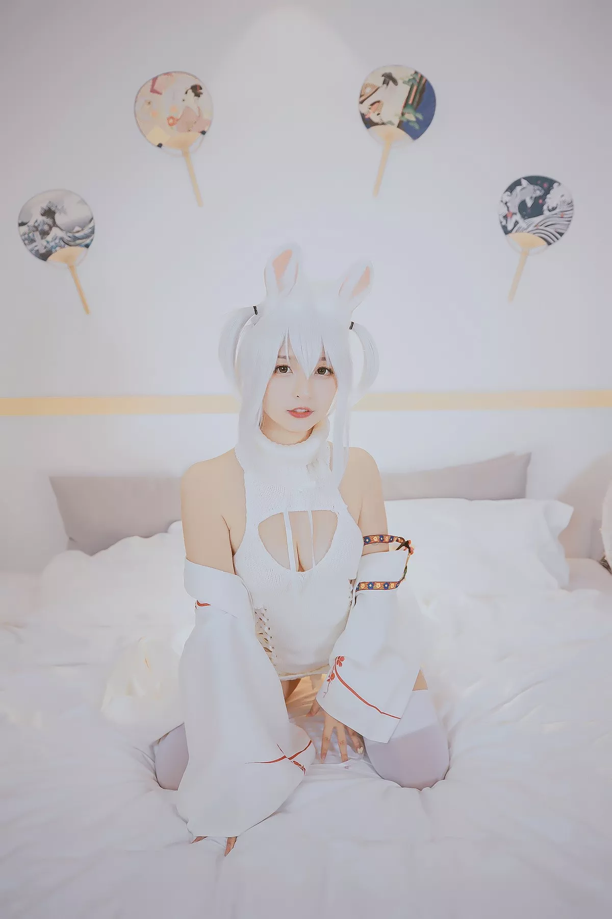 萝莉美女神楽板真冬狼妹&兔娘主题私房性感服饰系列秀完美身材迷人诱惑写真150P