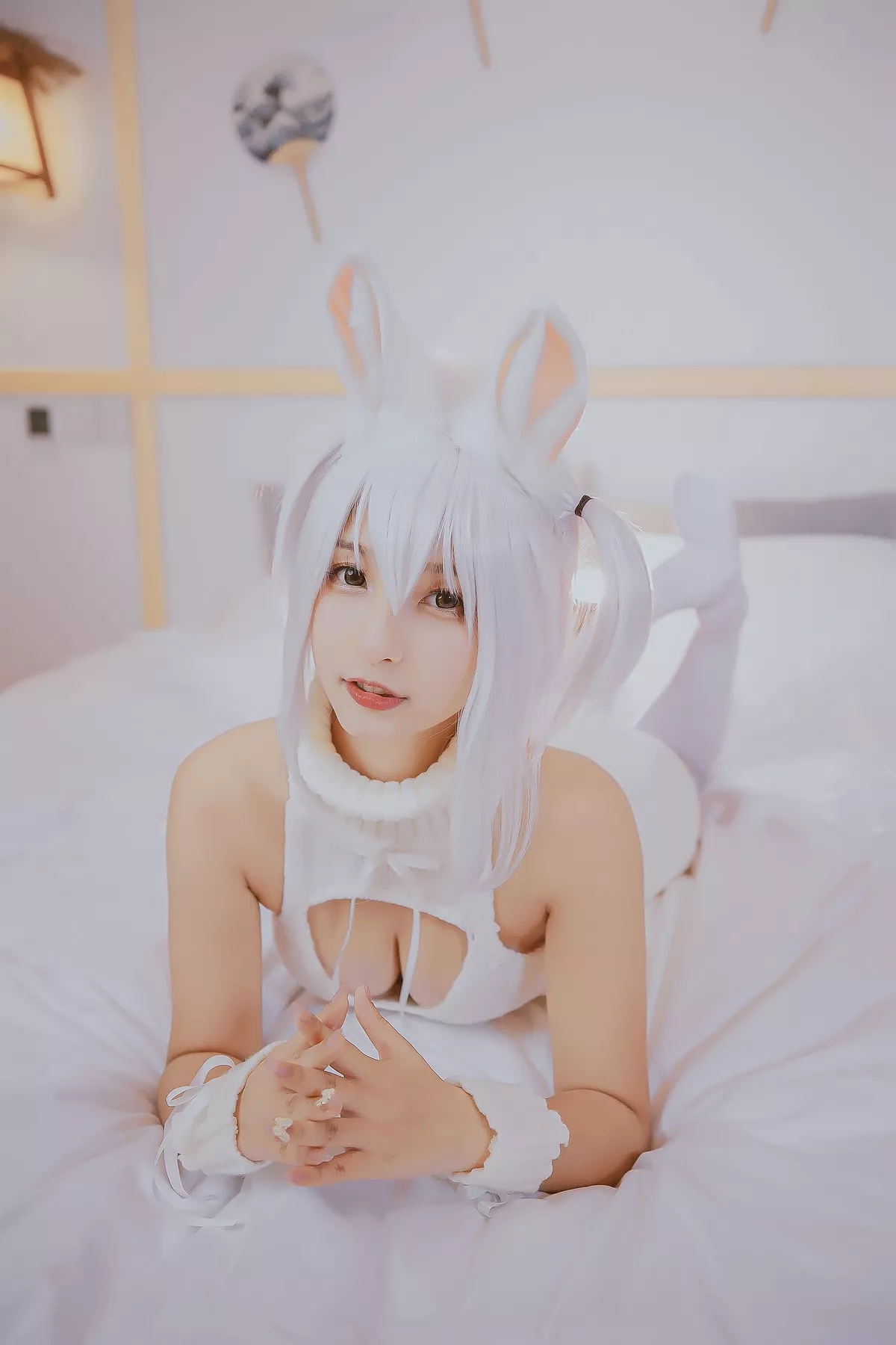 萝莉美女神楽板真冬狼妹&兔娘主题私房性感服饰系列秀完美身材迷人诱惑写真150P
