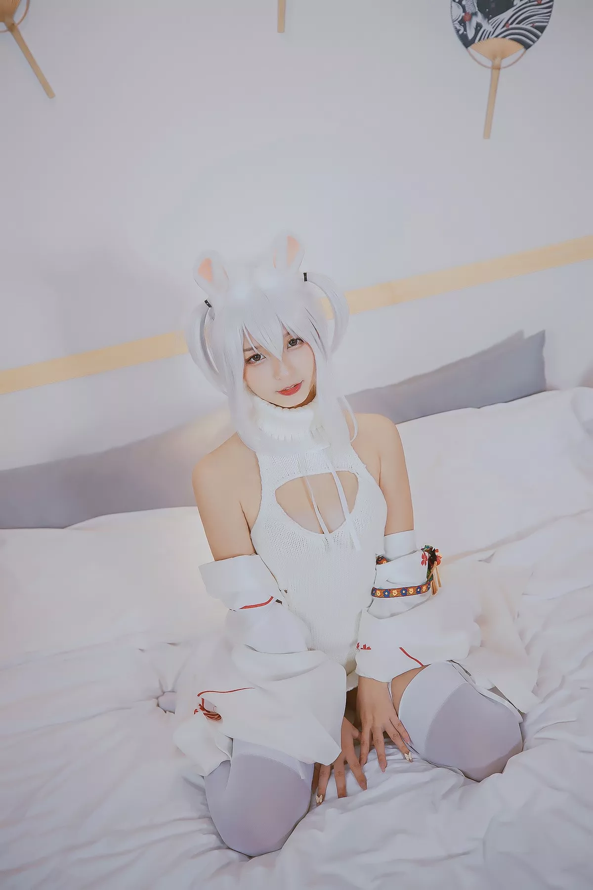 萝莉美女神楽板真冬狼妹&兔娘主题私房性感服饰系列秀完美身材迷人诱惑写真150P