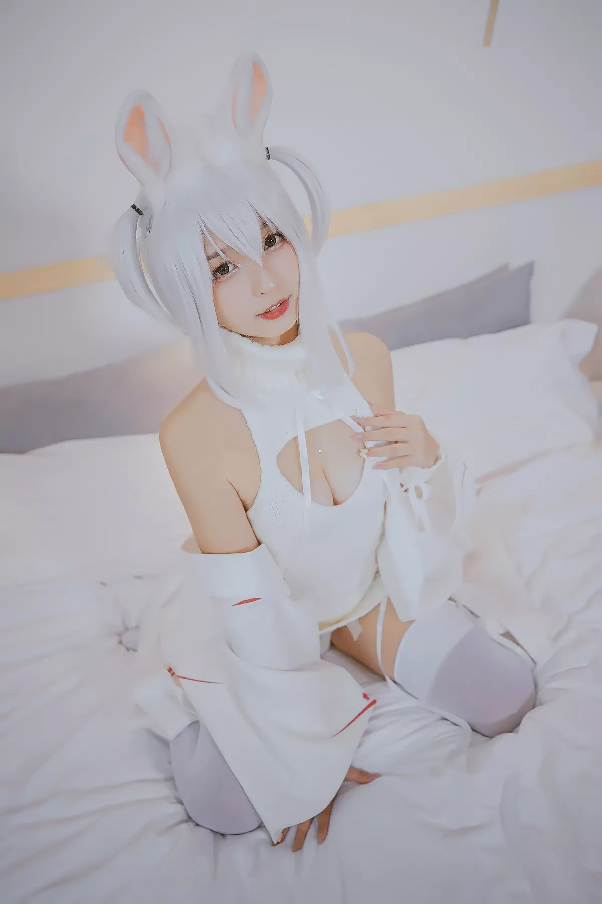 萝莉美女神楽板真冬狼妹&兔娘主题私房性感服饰系列秀完美身材迷人诱惑写真150P