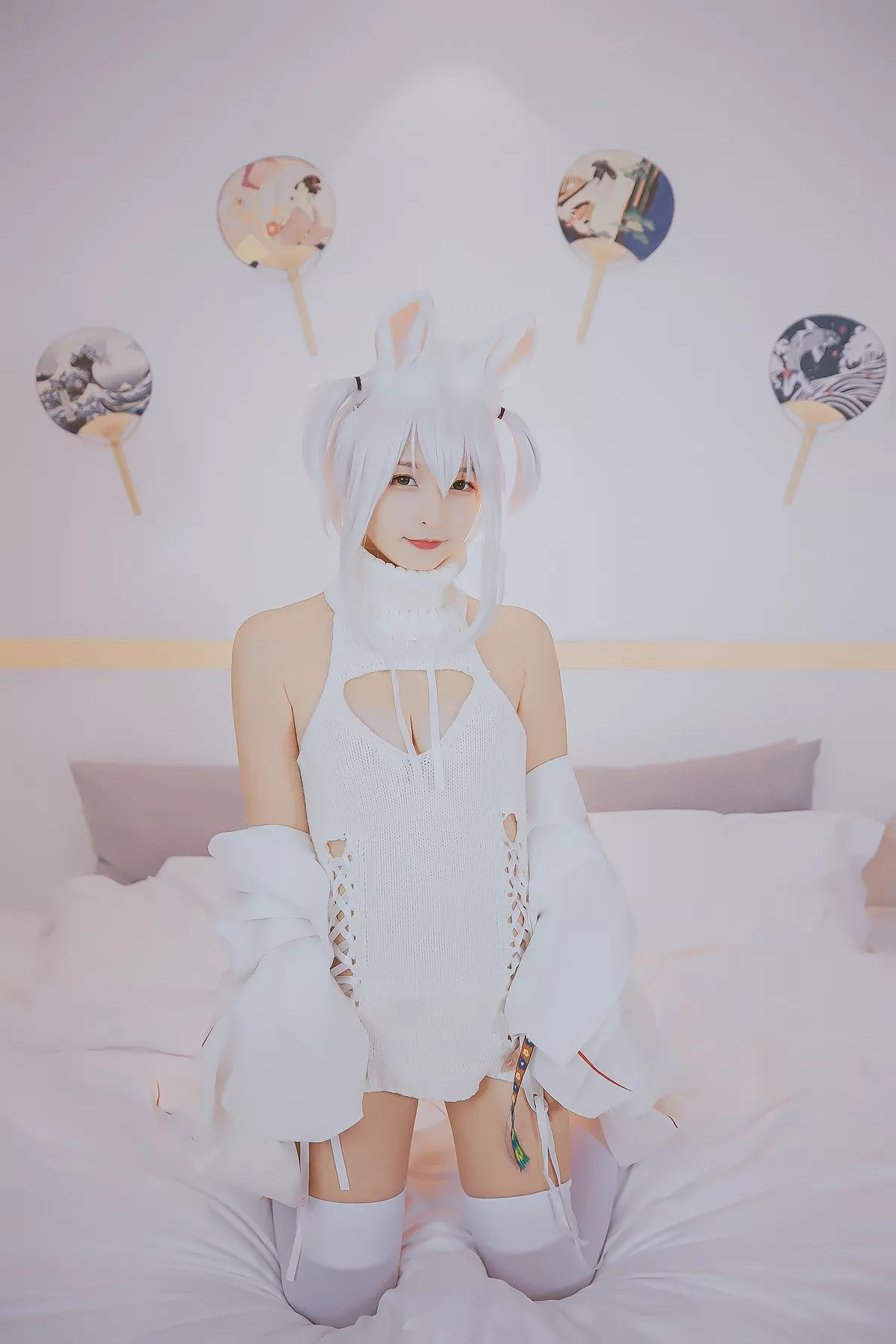 萝莉美女神楽板真冬狼妹&兔娘主题私房性感服饰系列秀完美身材迷人诱惑写真150P