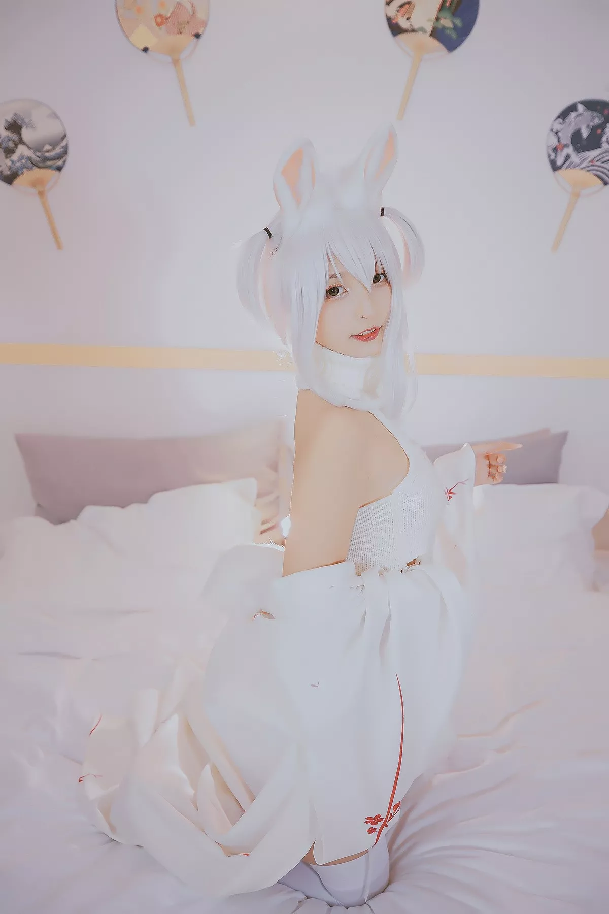 萝莉美女神楽板真冬狼妹&兔娘主题私房性感服饰系列秀完美身材迷人诱惑写真150P