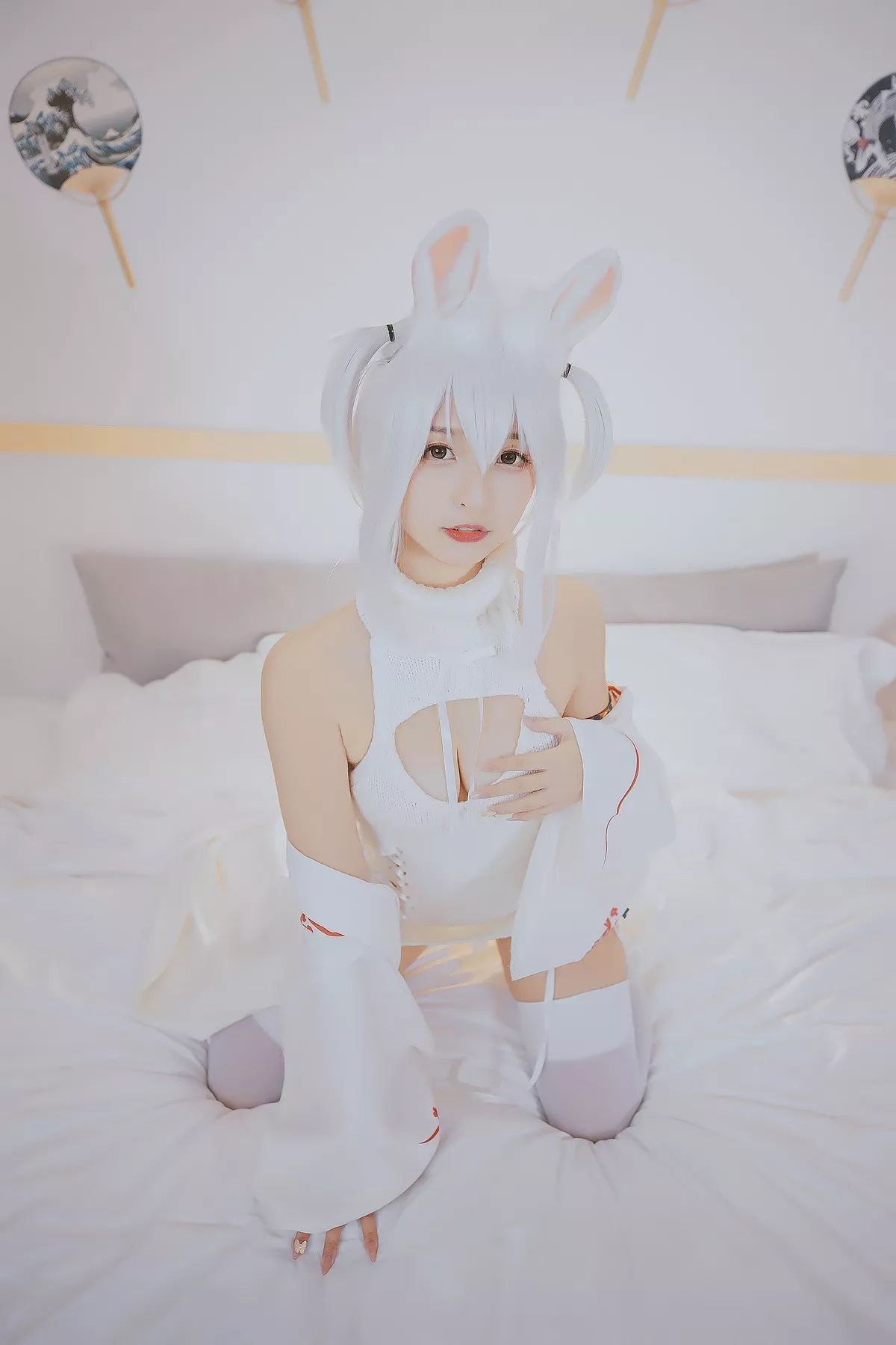 萝莉美女神楽板真冬狼妹&兔娘主题私房性感服饰系列秀完美身材迷人诱惑写真150P