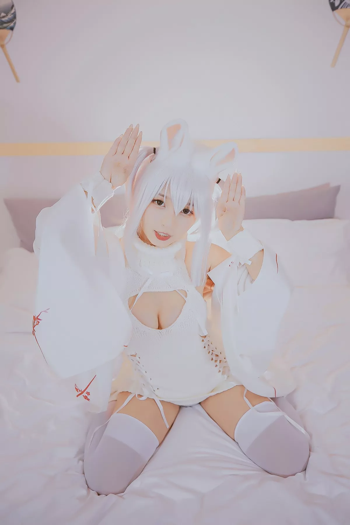 萝莉美女神楽板真冬狼妹&兔娘主题私房性感服饰系列秀完美身材迷人诱惑写真150P