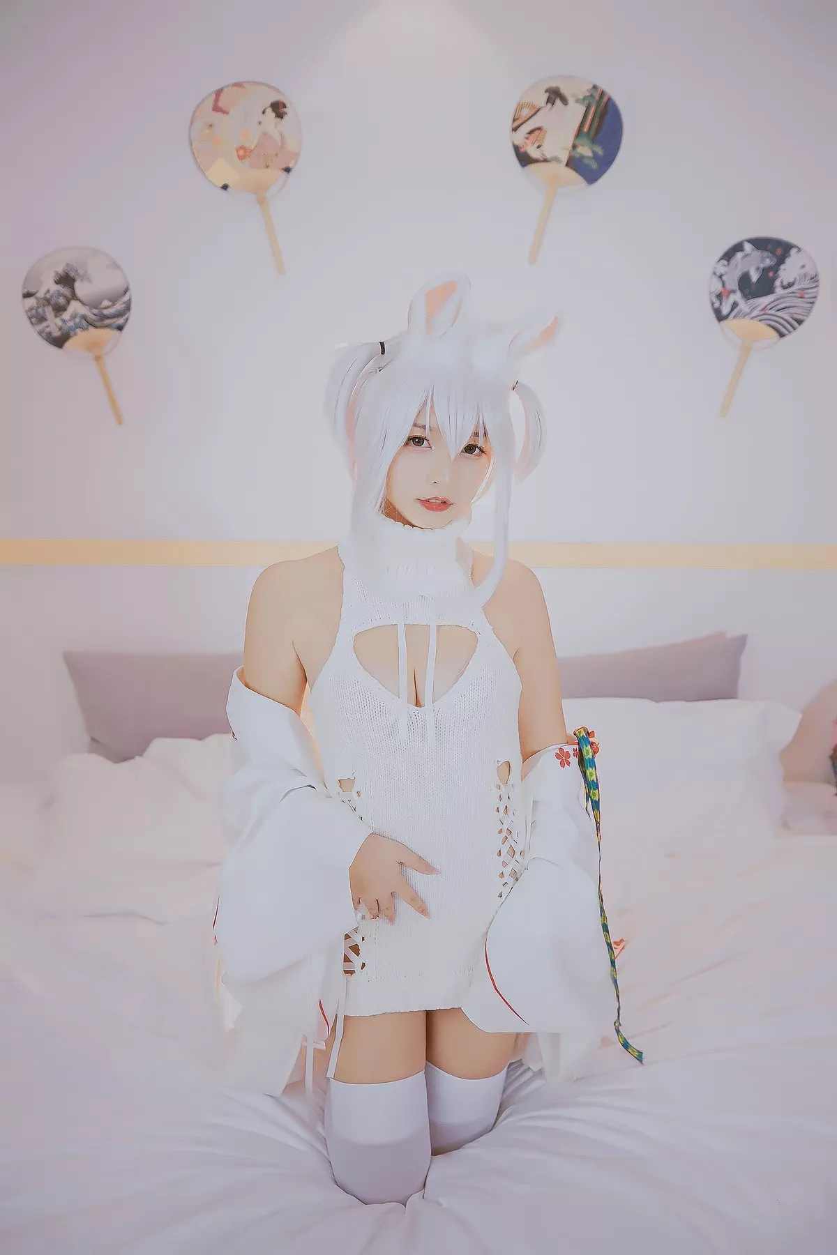 萝莉美女神楽板真冬狼妹&兔娘主题私房性感服饰系列秀完美身材迷人诱惑写真150P