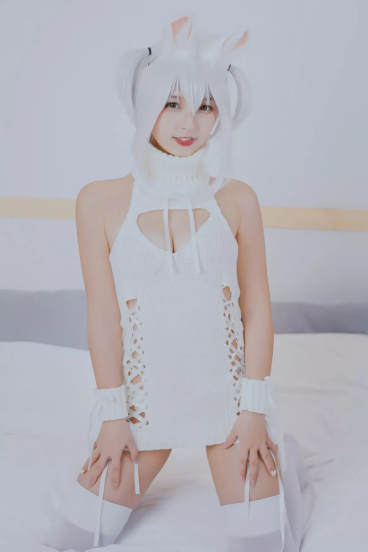 萝莉美女神楽板真冬狼妹&兔娘主题私房性感服饰系列秀完美身材迷人诱惑写真150P