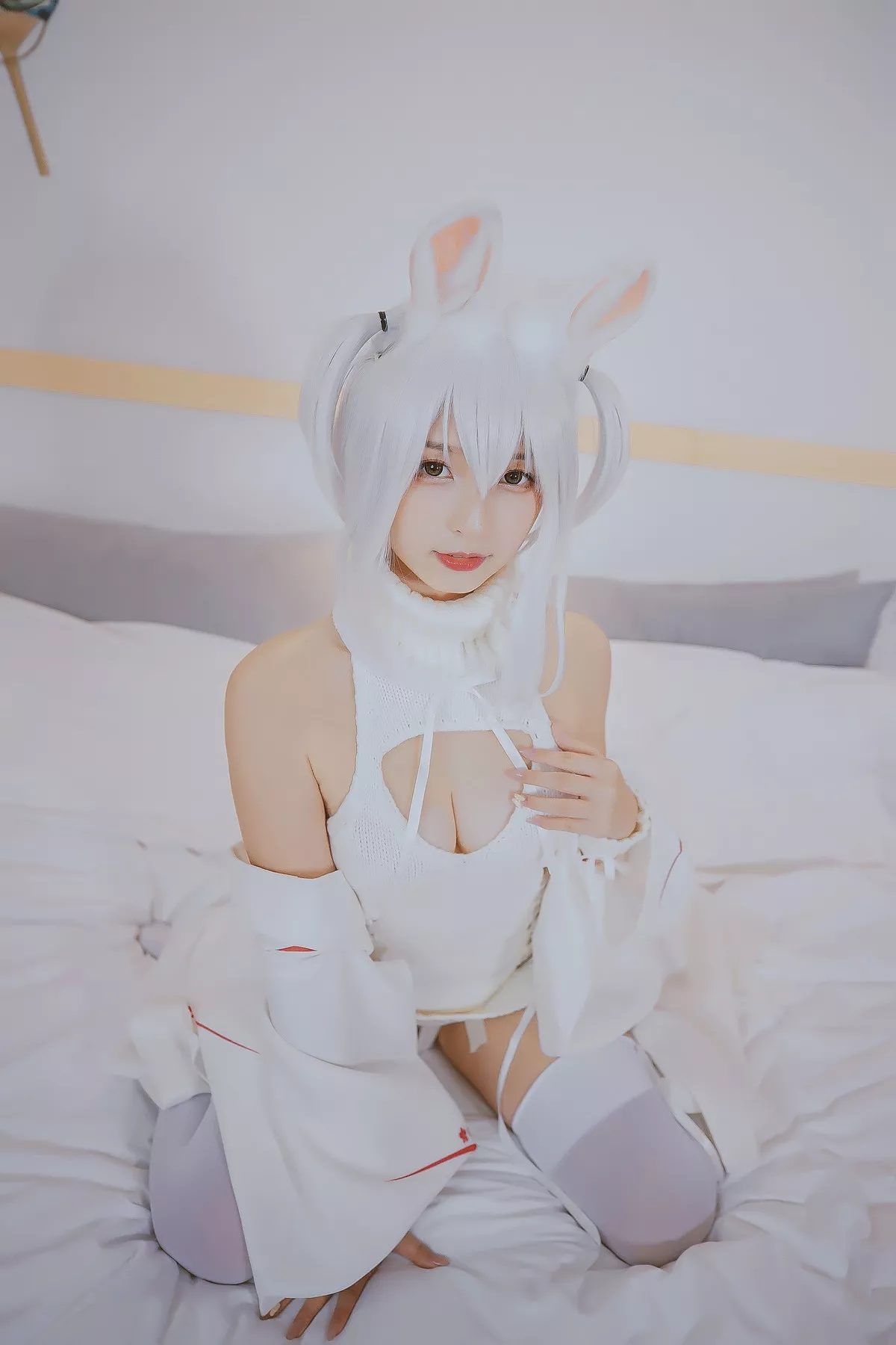 萝莉美女神楽板真冬狼妹&兔娘主题私房性感服饰系列秀完美身材迷人诱惑写真150P