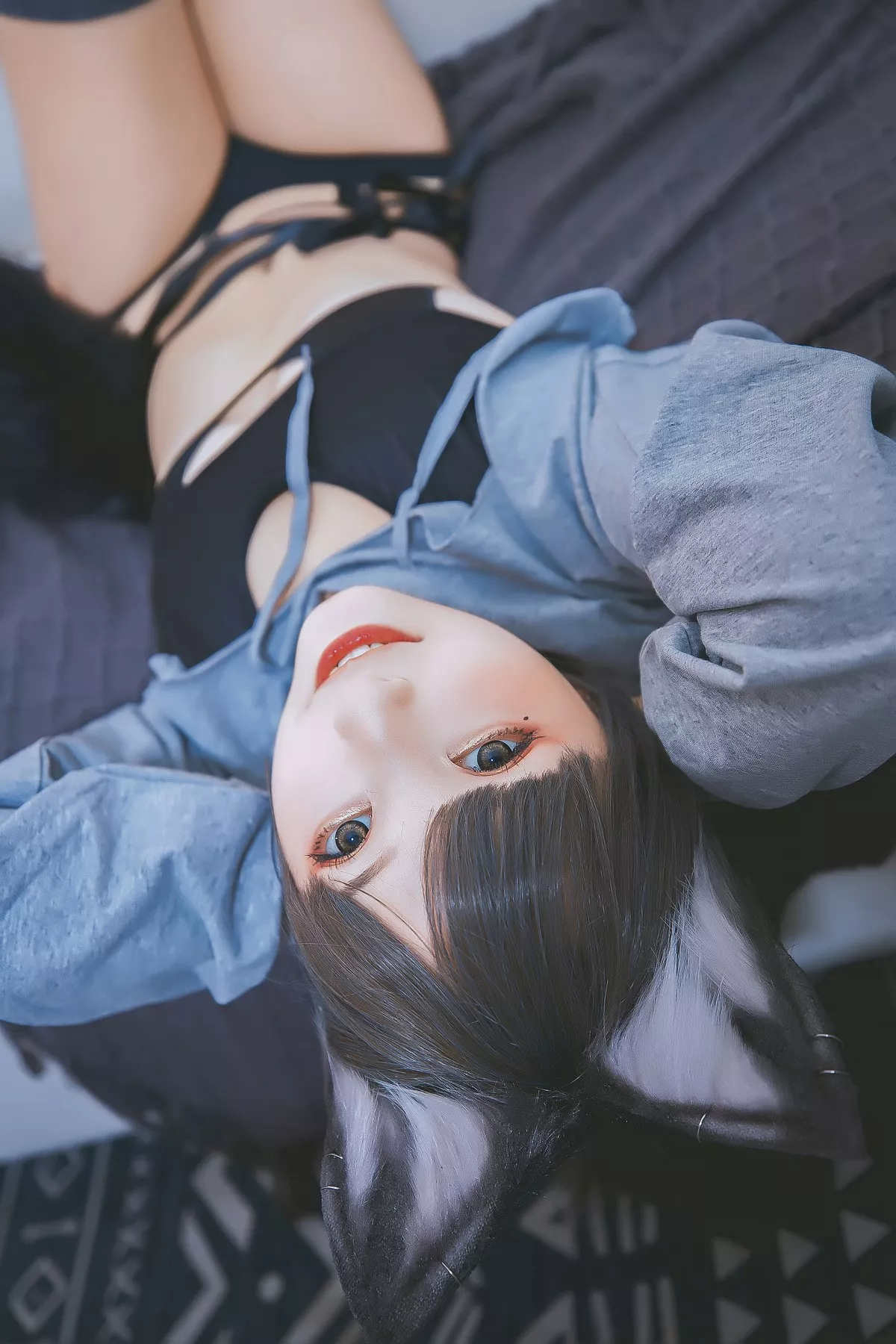 萝莉美女神楽板真冬狼妹&兔娘主题私房性感服饰系列秀完美身材迷人诱惑写真150P