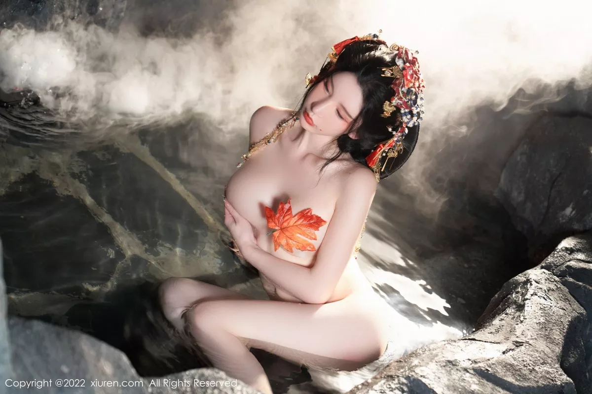 XiuRen第5537期_女神周于希Sally宽衣解带主题日系风脱和服露翘臀美腿诱惑写真80P