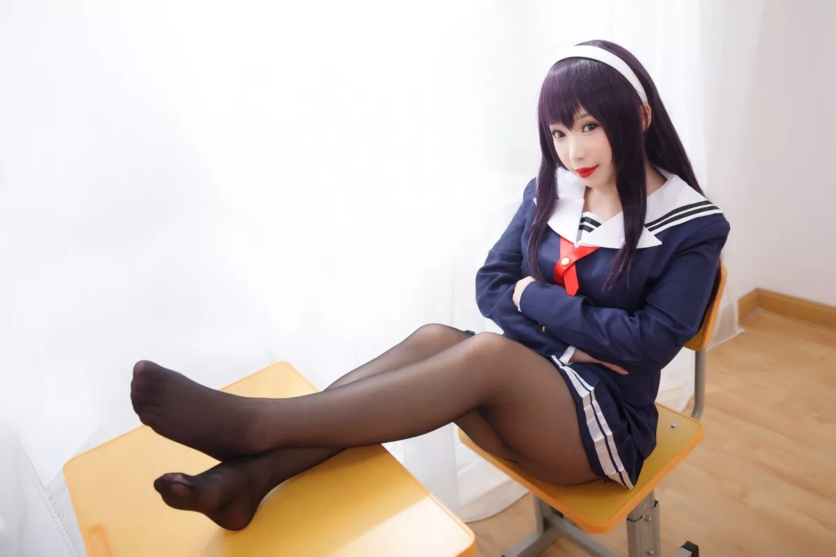 网络美女胡桃猫Kurumineko学姐主题私房脱性感学生制服露豪乳翘臀极致诱惑写真187P