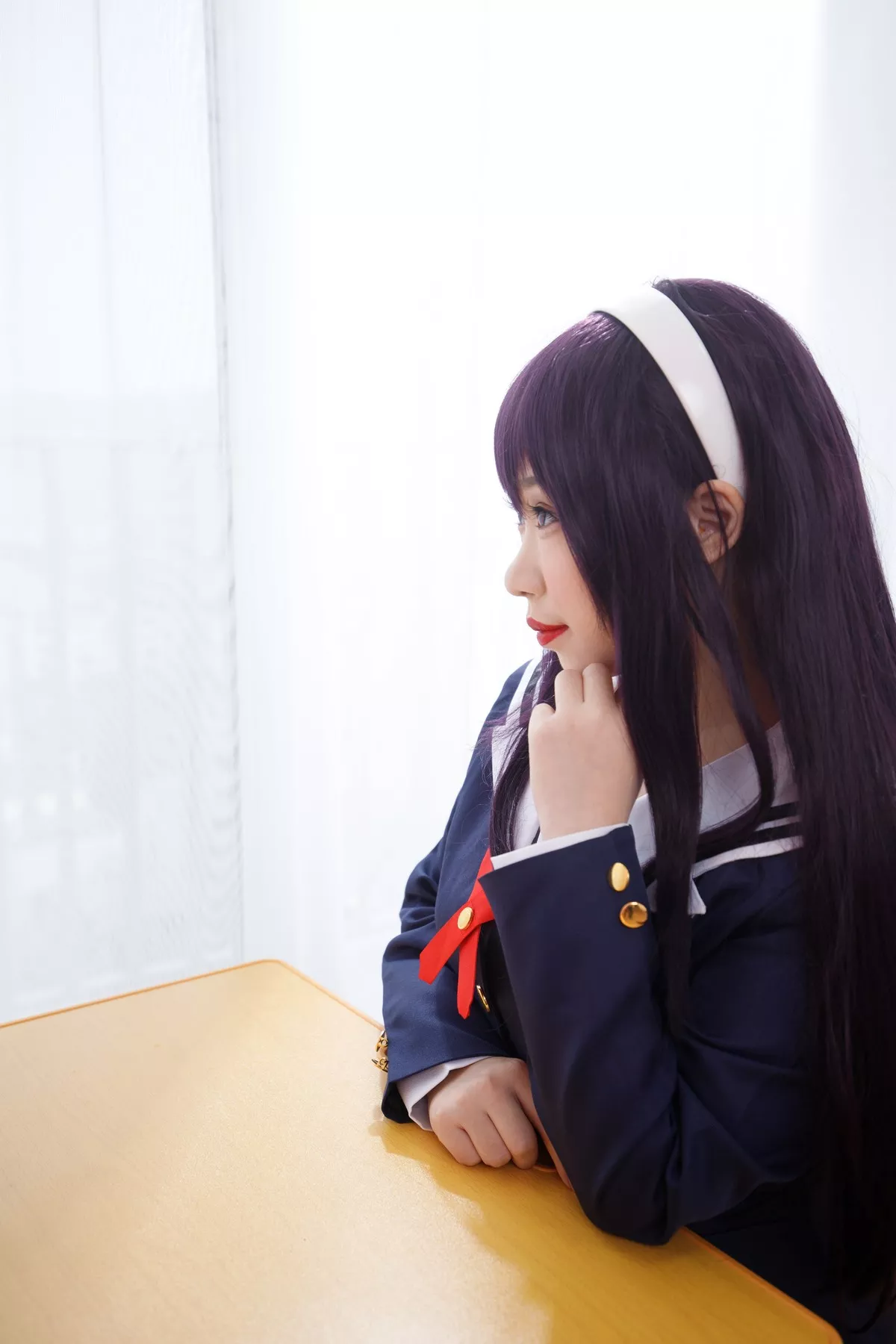 网络美女胡桃猫Kurumineko学姐主题私房脱性感学生制服露豪乳翘臀极致诱惑写真187P