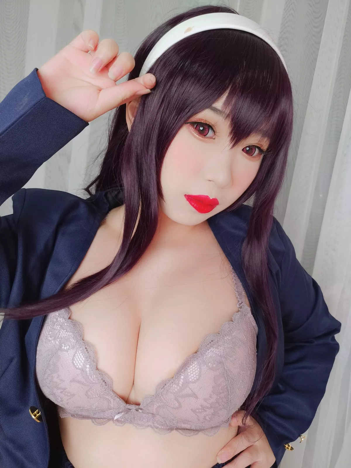 网络美女胡桃猫Kurumineko学姐主题私房脱性感学生制服露豪乳翘臀极致诱惑写真187P